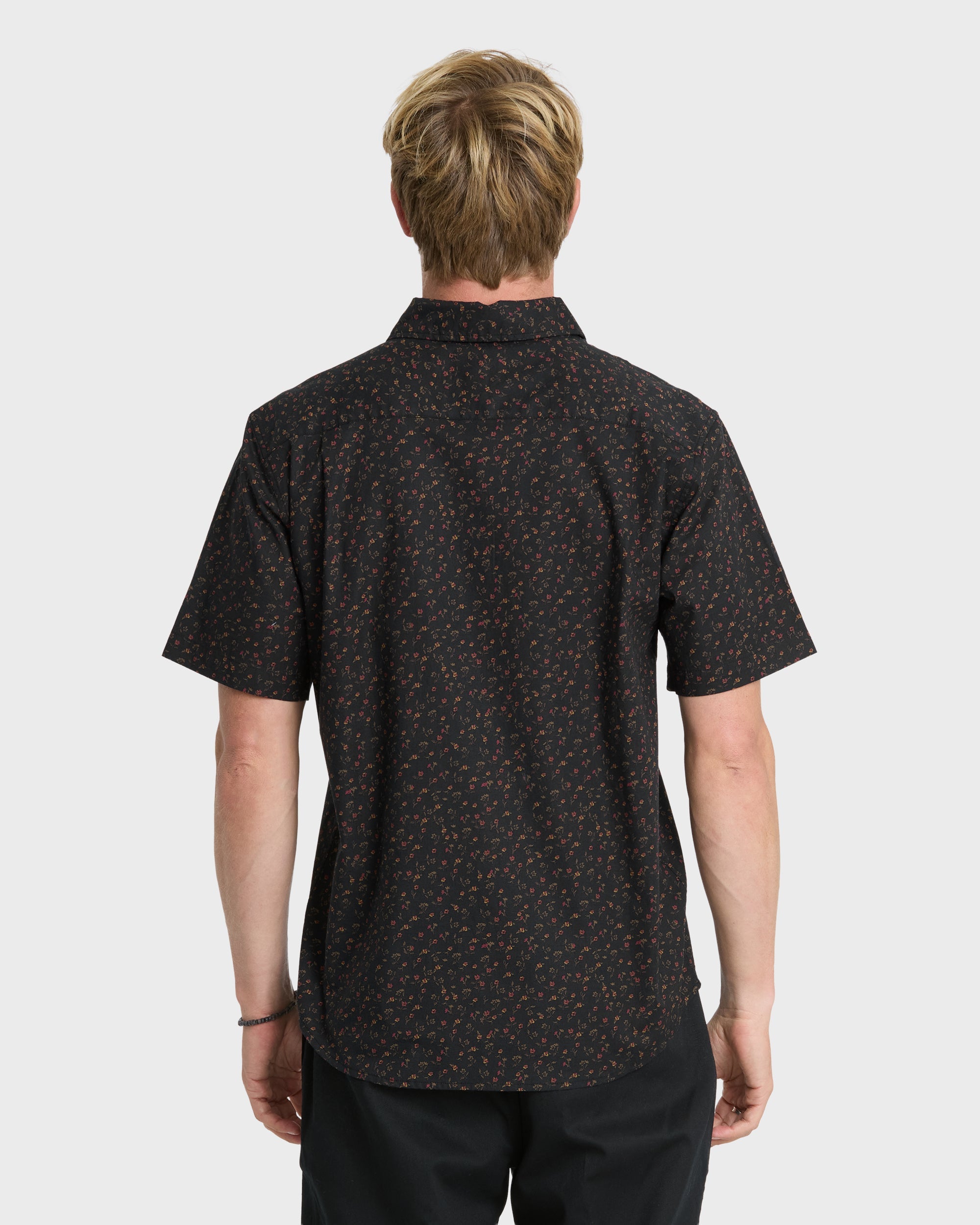 Mesa Meadow Classic Short Sleeve Woven Shirt - Anthracite