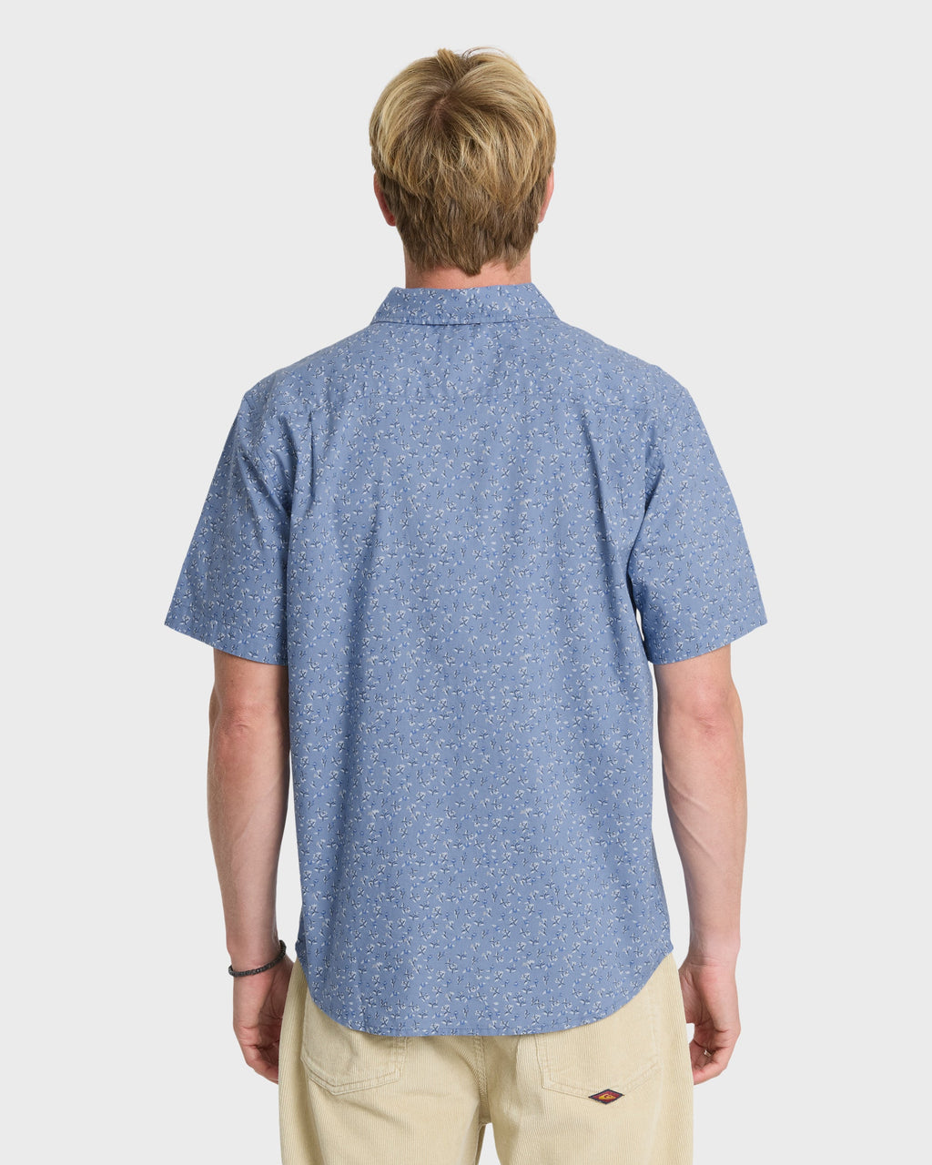 Mesa Meadow Classic Short Sleeve Woven Shirt - Quiet Harbor