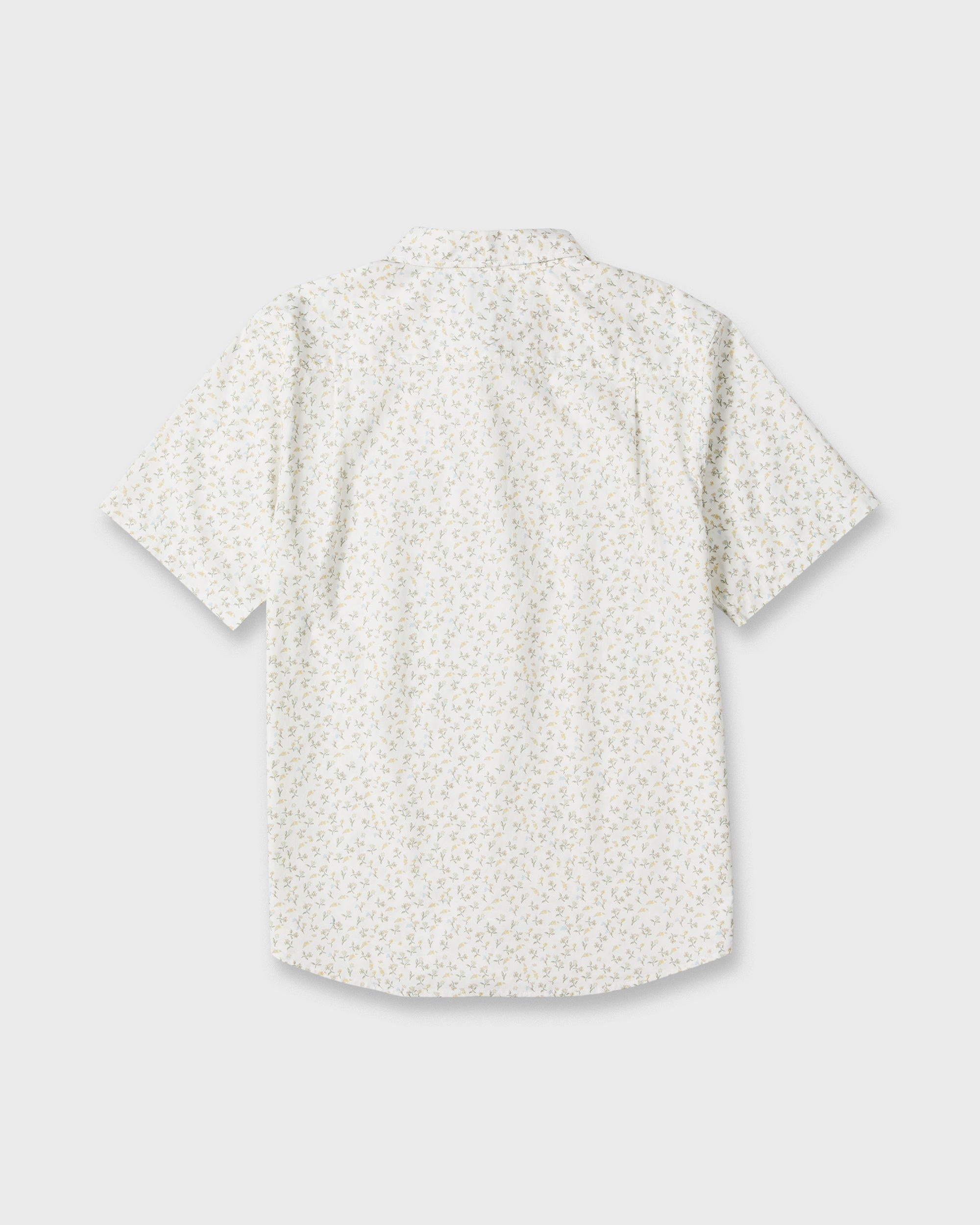Mesa Meadow Classic Short Sleeve Woven Shirt - Snow White
