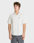 Mesa Meadow Classic Short Sleeve Woven Shirt - Snow White