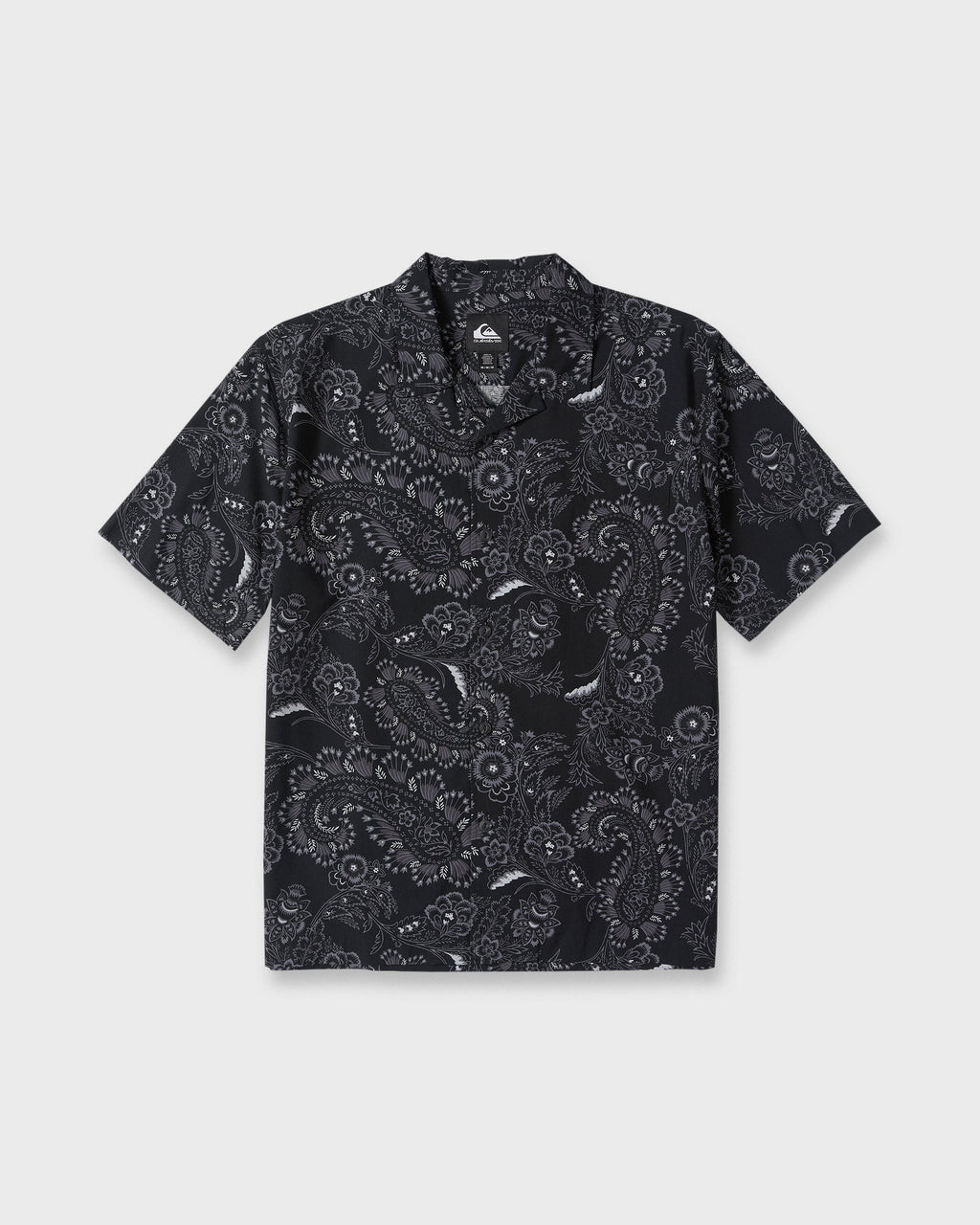 Crescent Camp Short Sleeve Woven Shirt - Anthracite