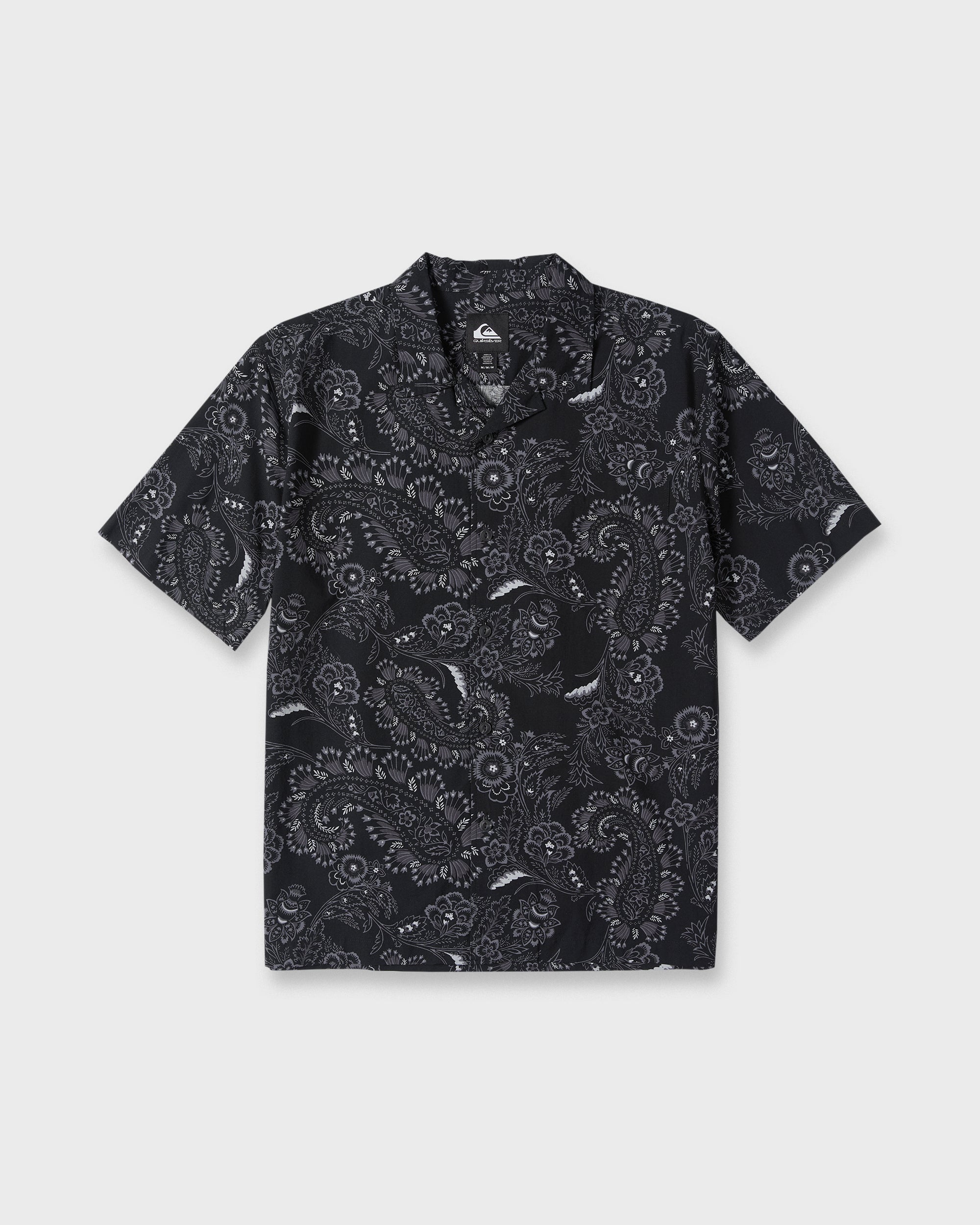 Crescent Camp Short Sleeve Woven Shirt - Anthracite