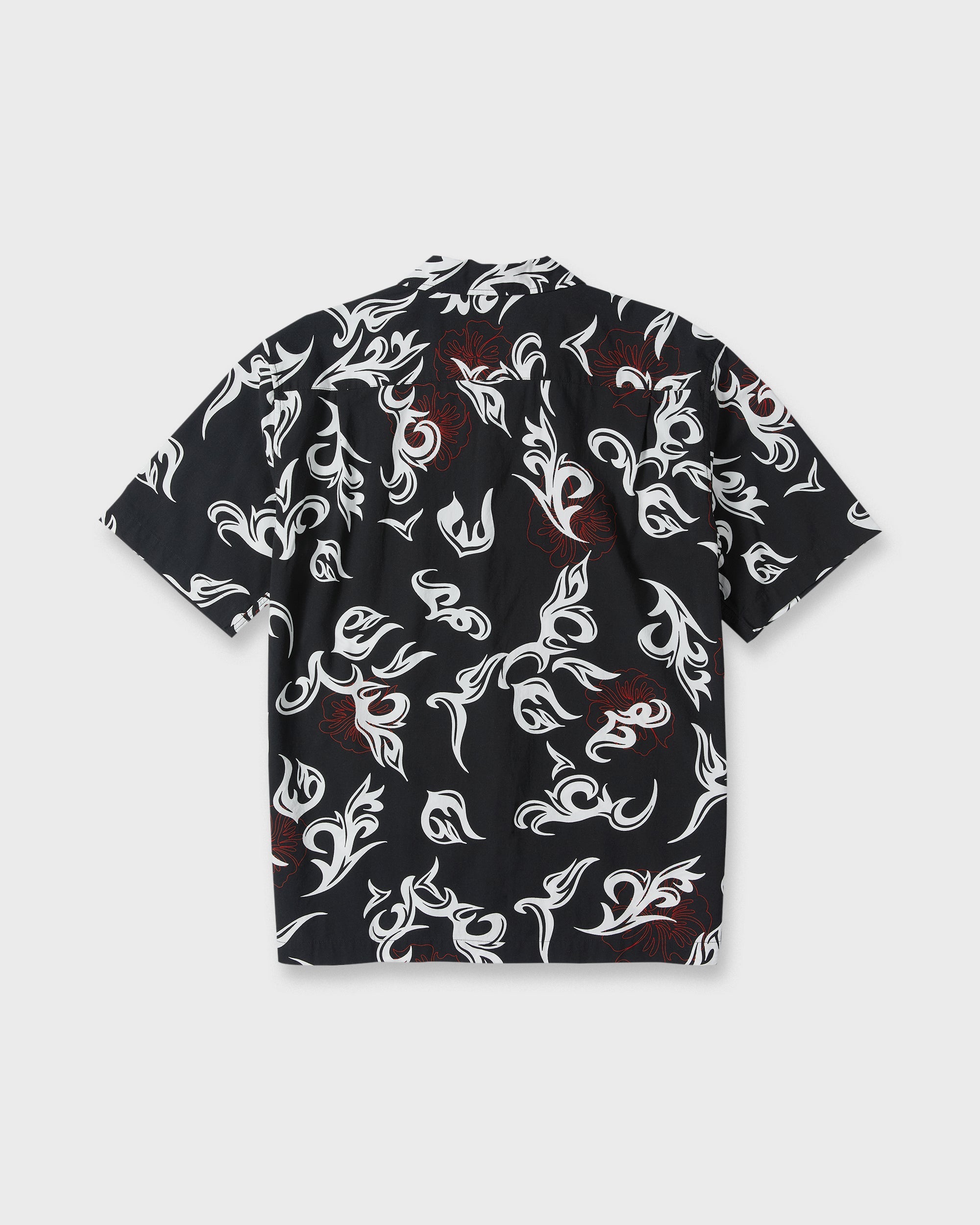 Ceremonial Camp Short Sleeve Woven Shirt - Anthracite
