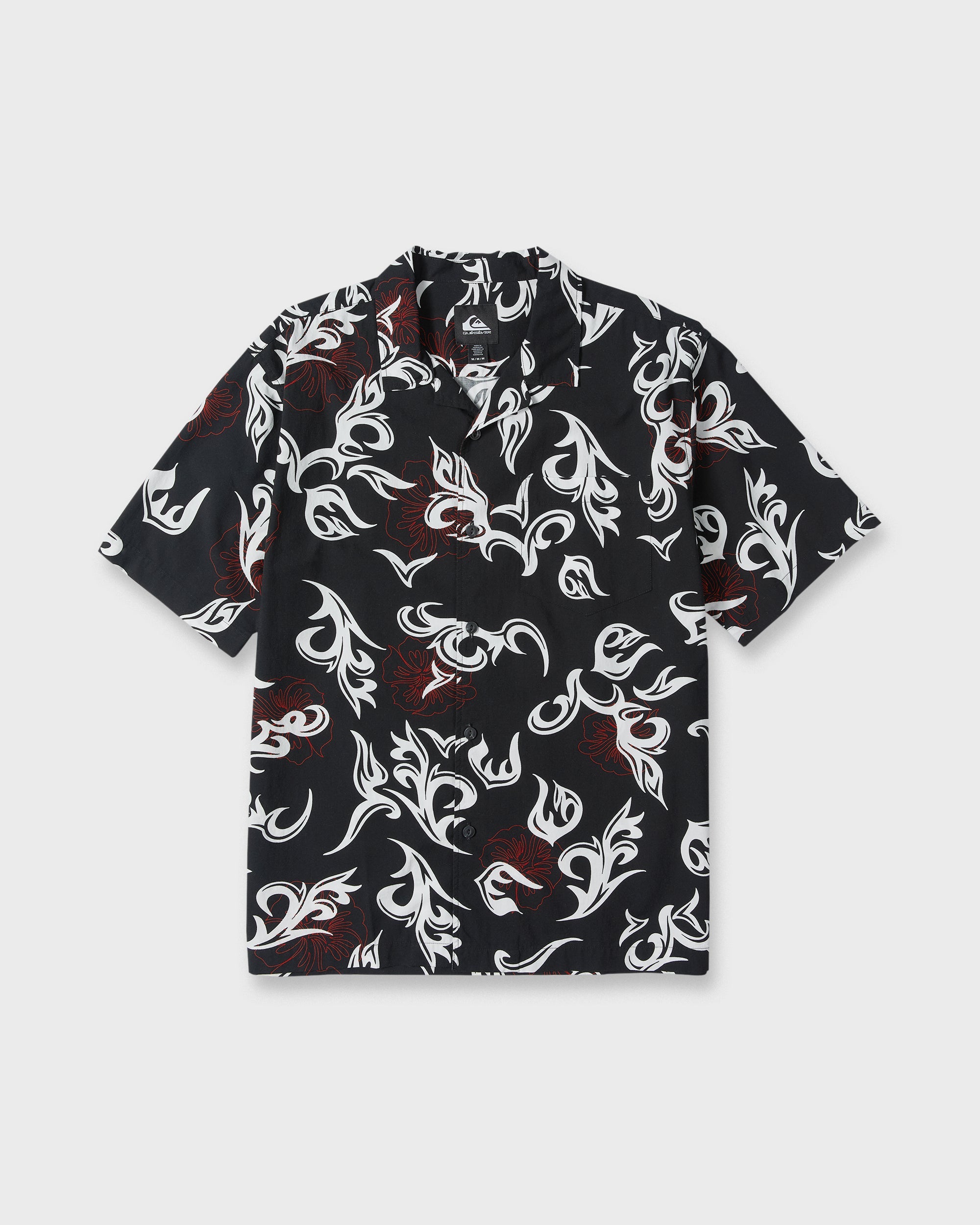 Ceremonial Camp Short Sleeve Woven Shirt - Anthracite