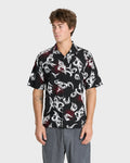 Ceremonial Camp Short Sleeve Woven Shirt - Anthracite