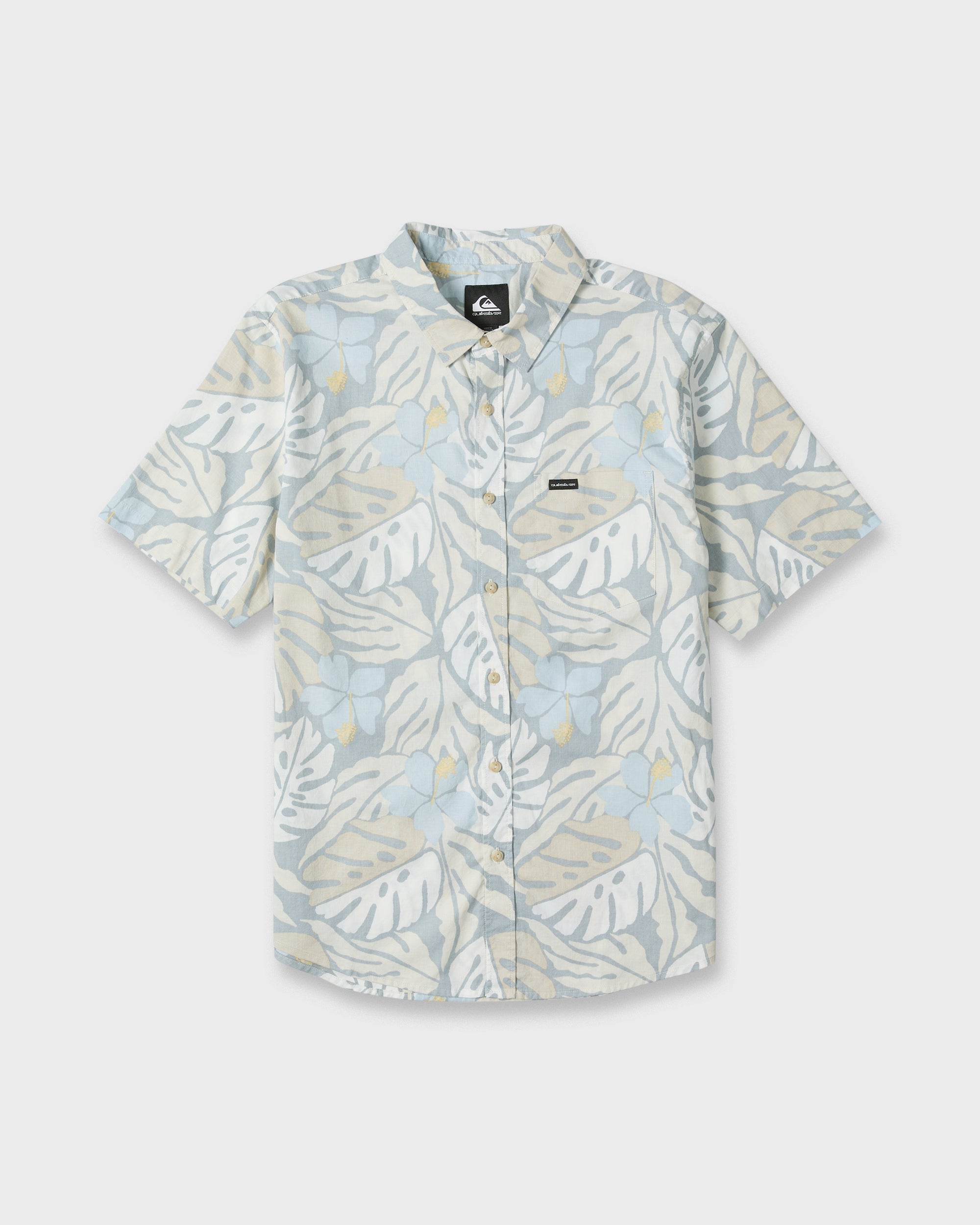 Palm Breeze Classic Short Sleeve Cotton Shirt - Peyote