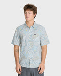 Palm Breeze Classic Short Sleeve Cotton Shirt - Peyote