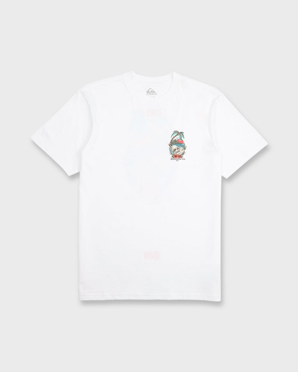 Staycation Short Sleeve Cotton T-Shirt - White