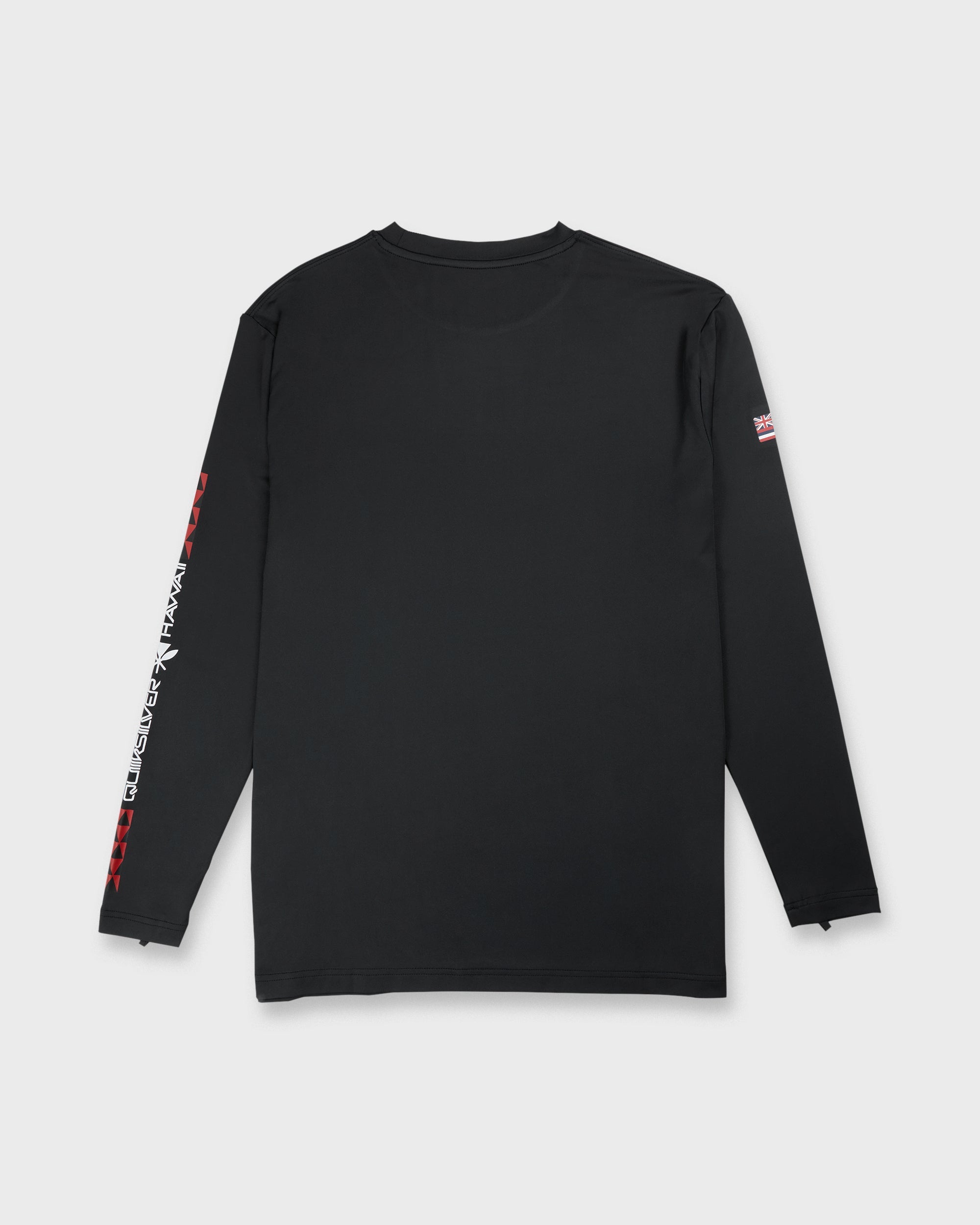 Hawaii Everyday Long Sleeve Surf Tee - Black