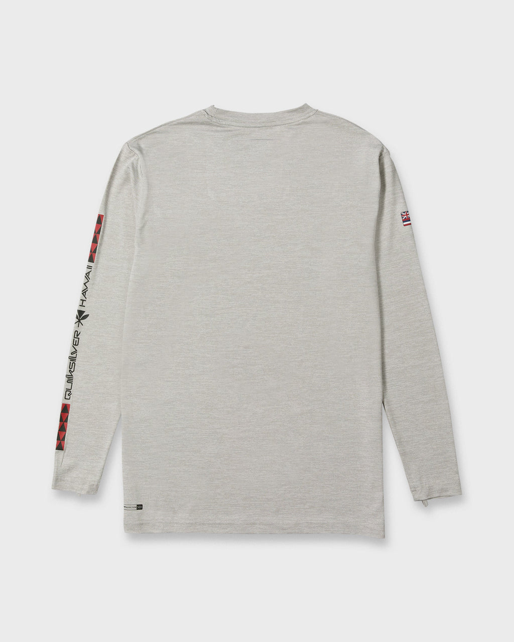 Hawaii Everyday Long Sleeve Surf Tee - Light Grey Hth