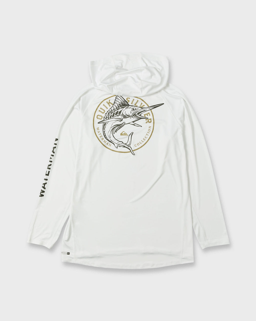 Waterman Catch Em All Long Sleeve Surf Tee - White