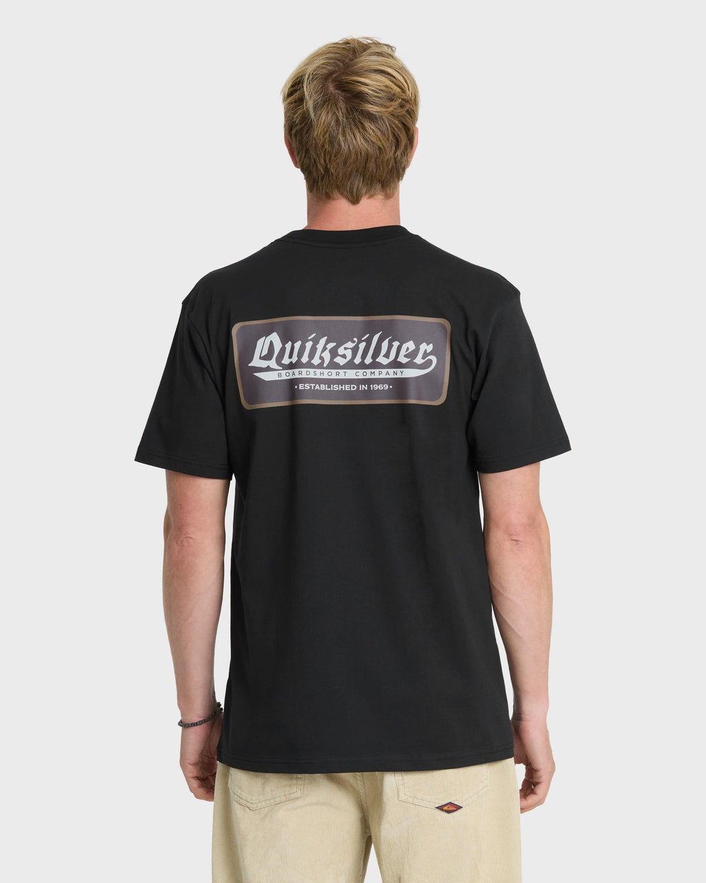 Oldie Classic Short Sleeve Knit T-Shirt - Black
