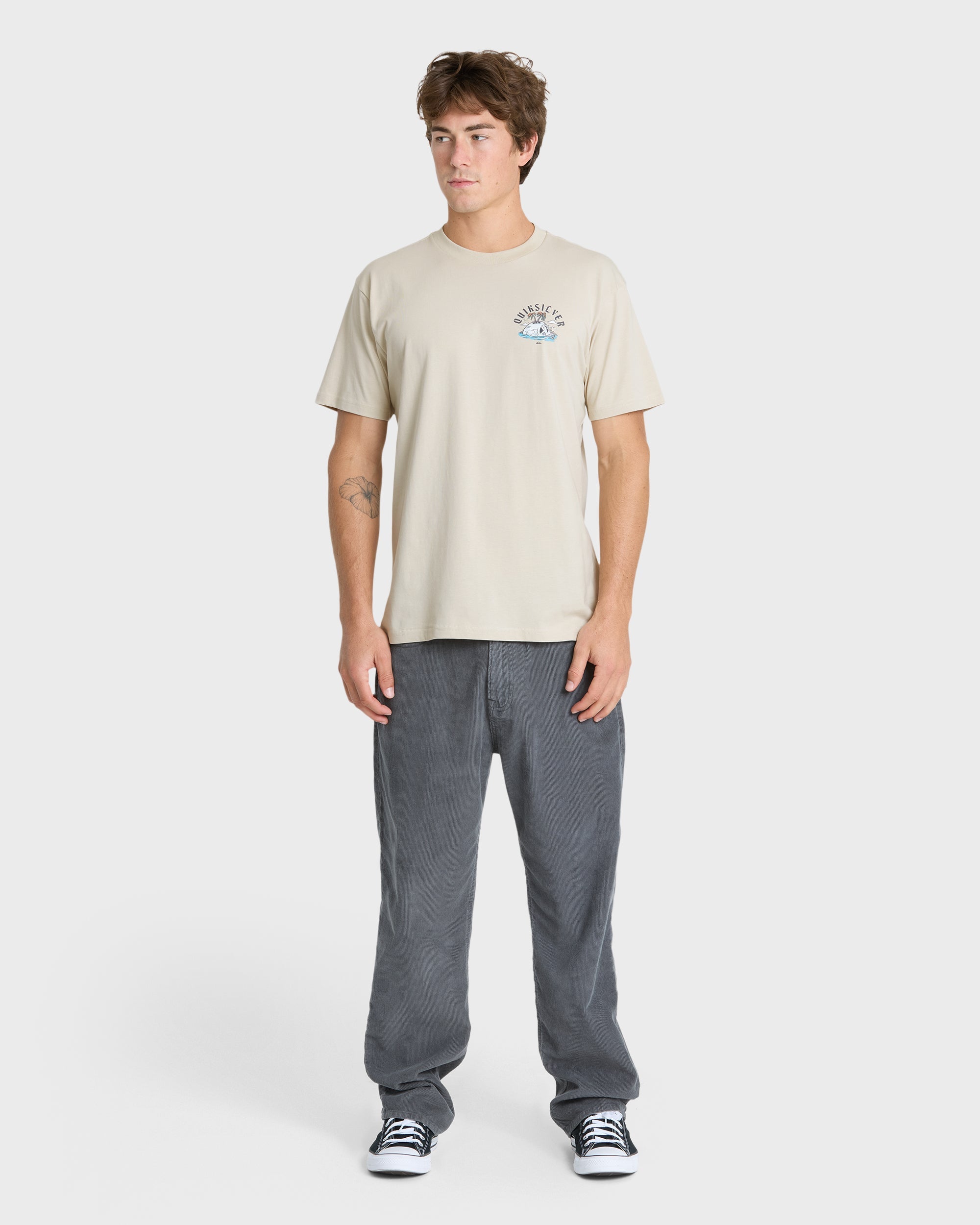 Skull Rock Classic Short Sleeve Knit T-Shirt - Peyote