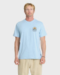 Easy Feeling Short Sleeve Knit T-Shirt - Skyway Heather