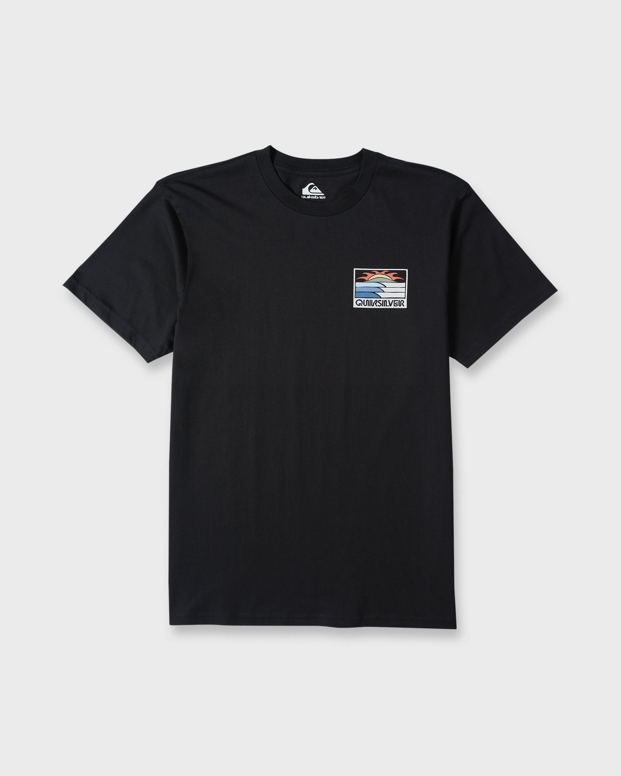 Rise Above Classic Short Sleeve Knit T-Shirt - Black