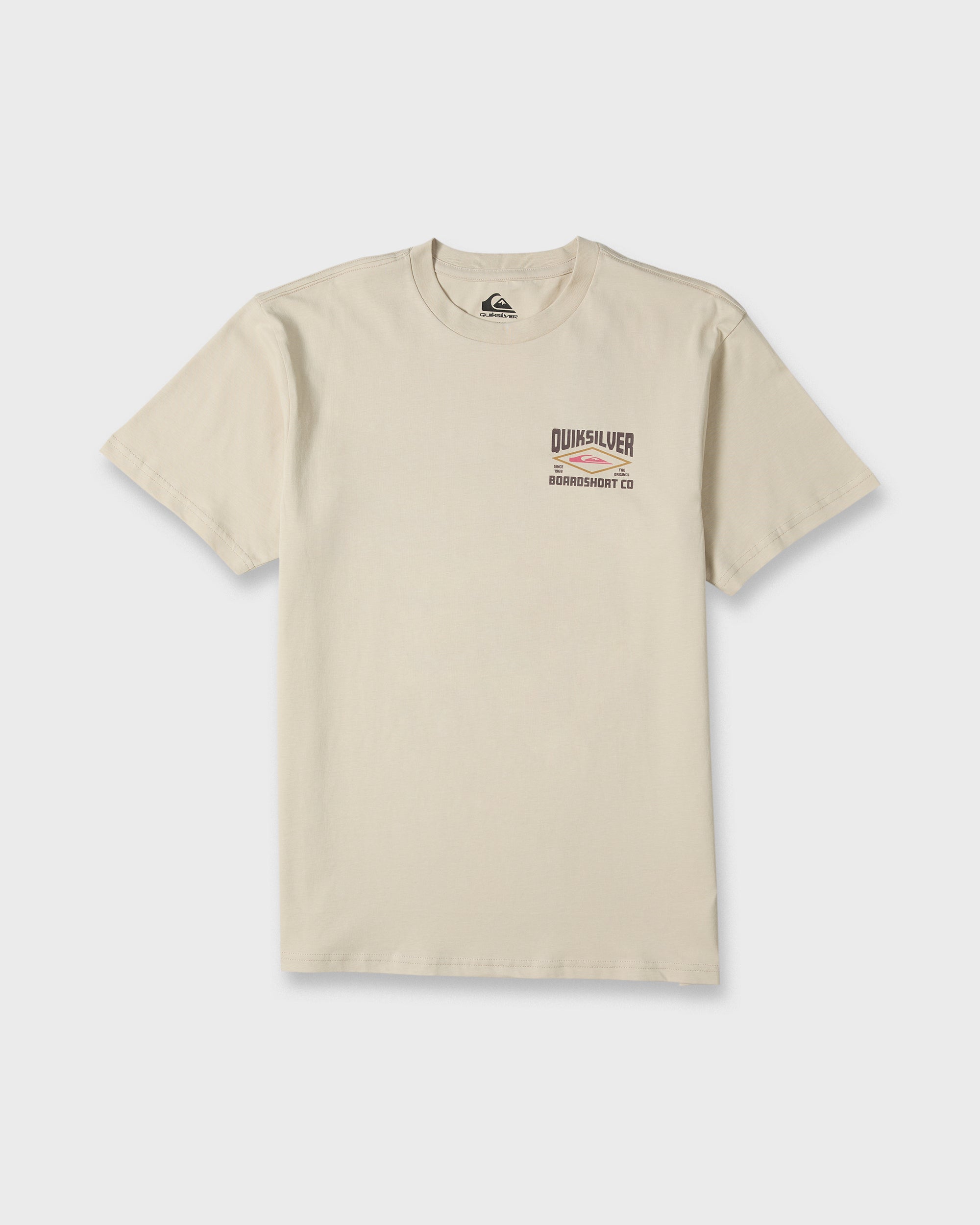 Stay Diamond Classic Short Sleeve Knit T-Shirt - Peyote