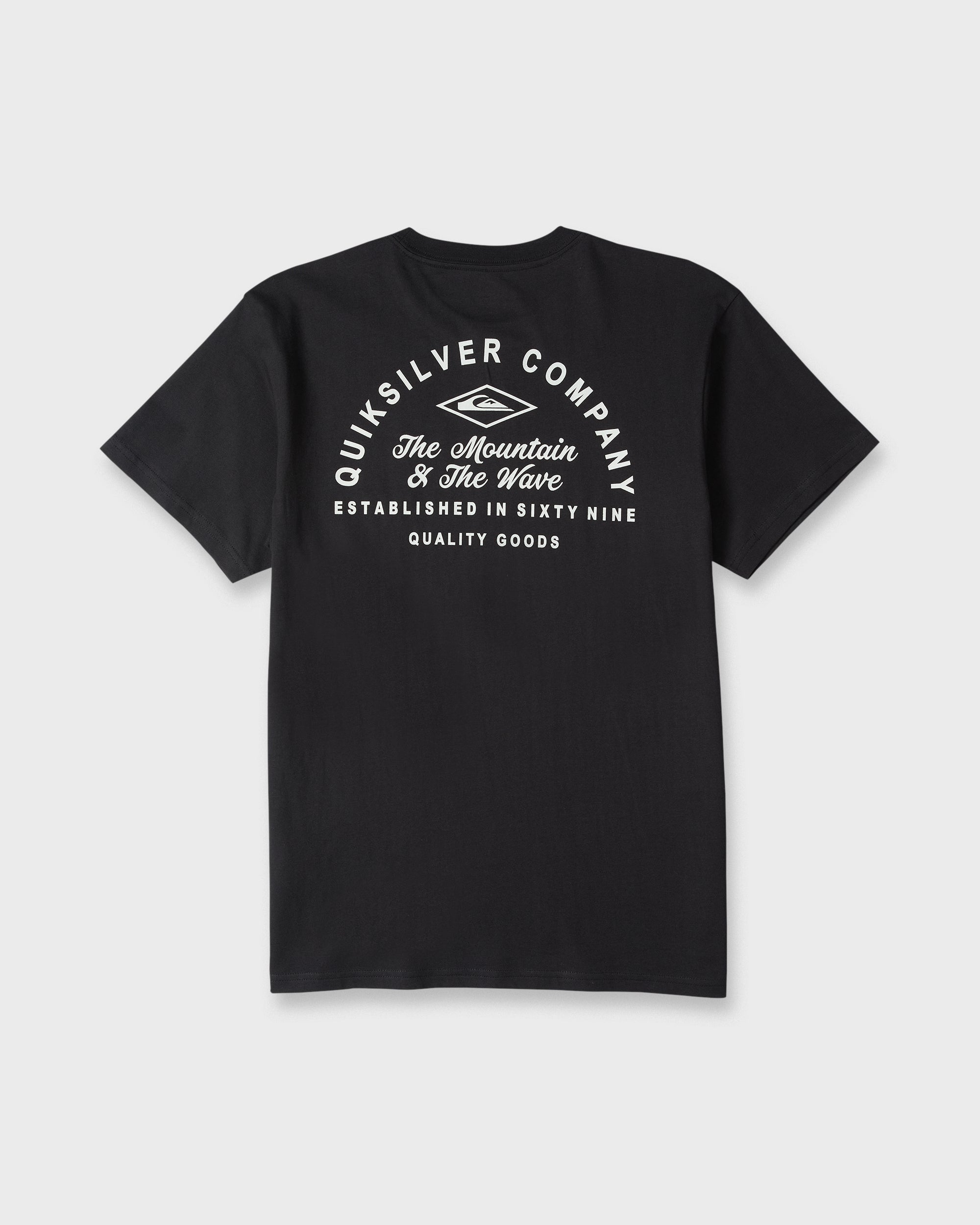 Garage Days Classic Short Sleeve Knit T-Shirt - Black