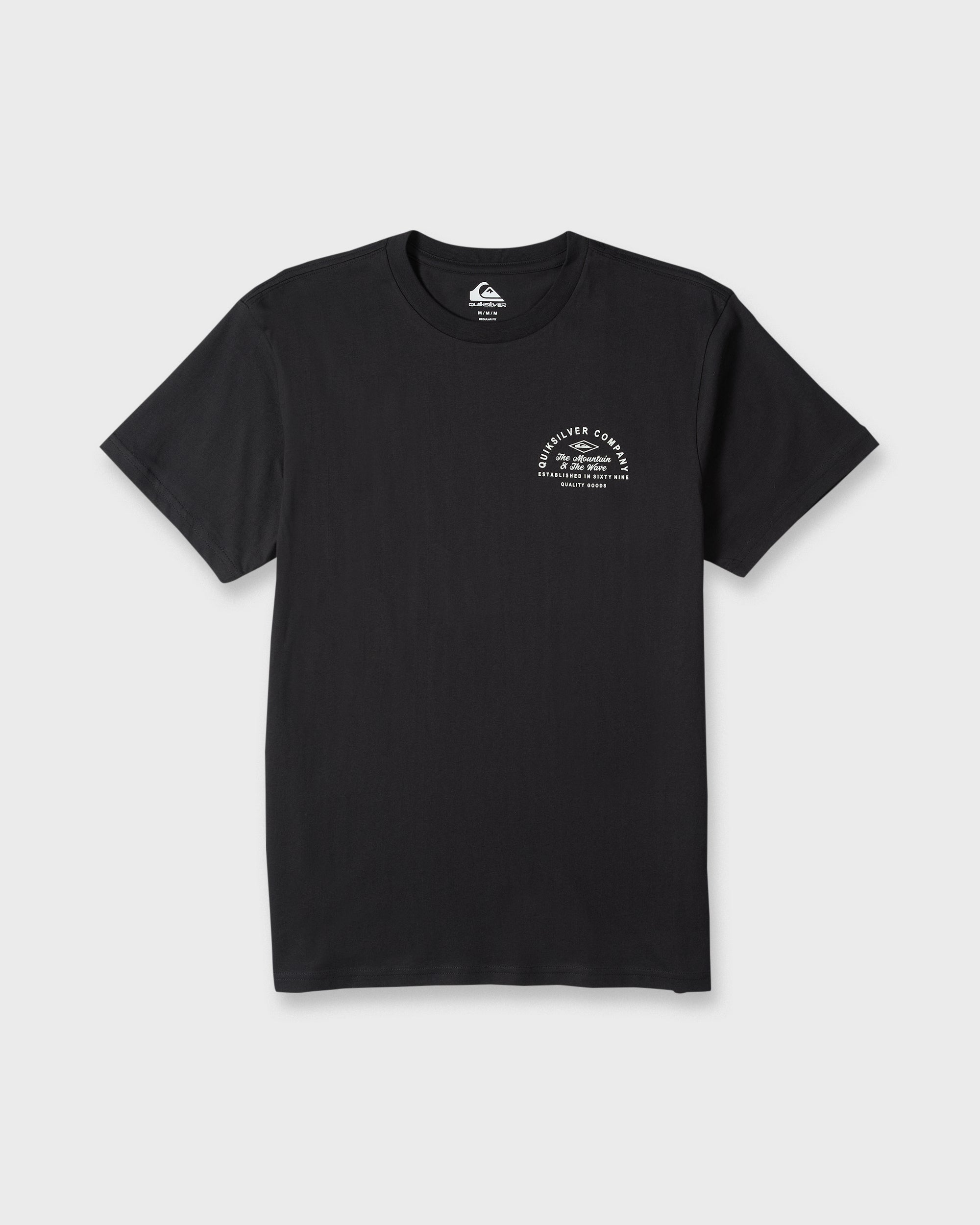 Garage Days Classic Short Sleeve Knit T-Shirt - Black