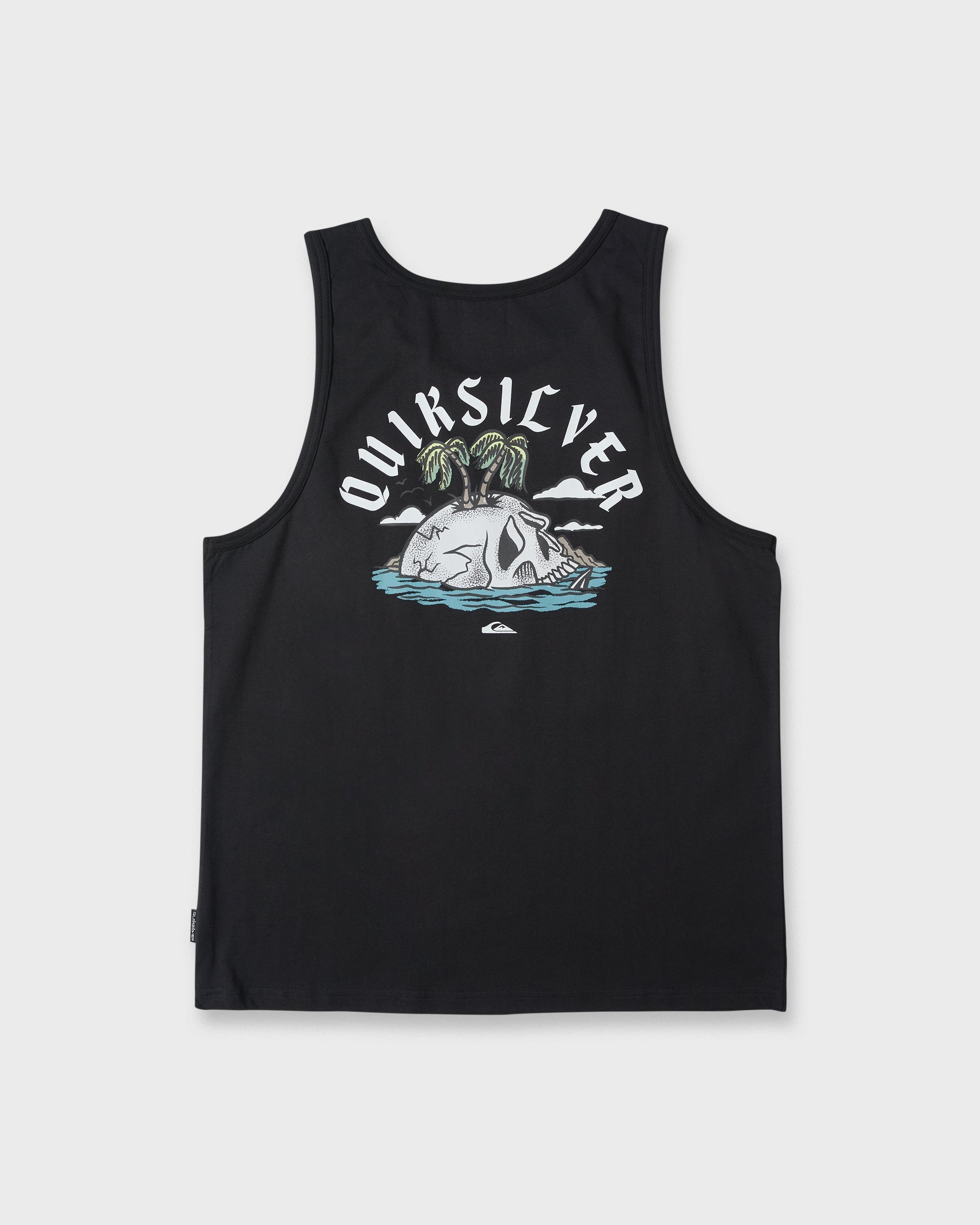 Skull Rock Tank Top - Black