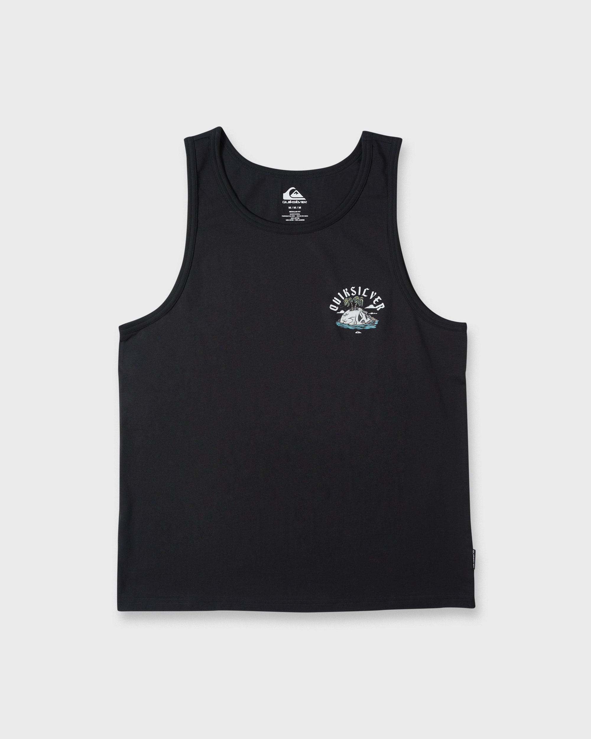 Skull Rock Tank Top - Black