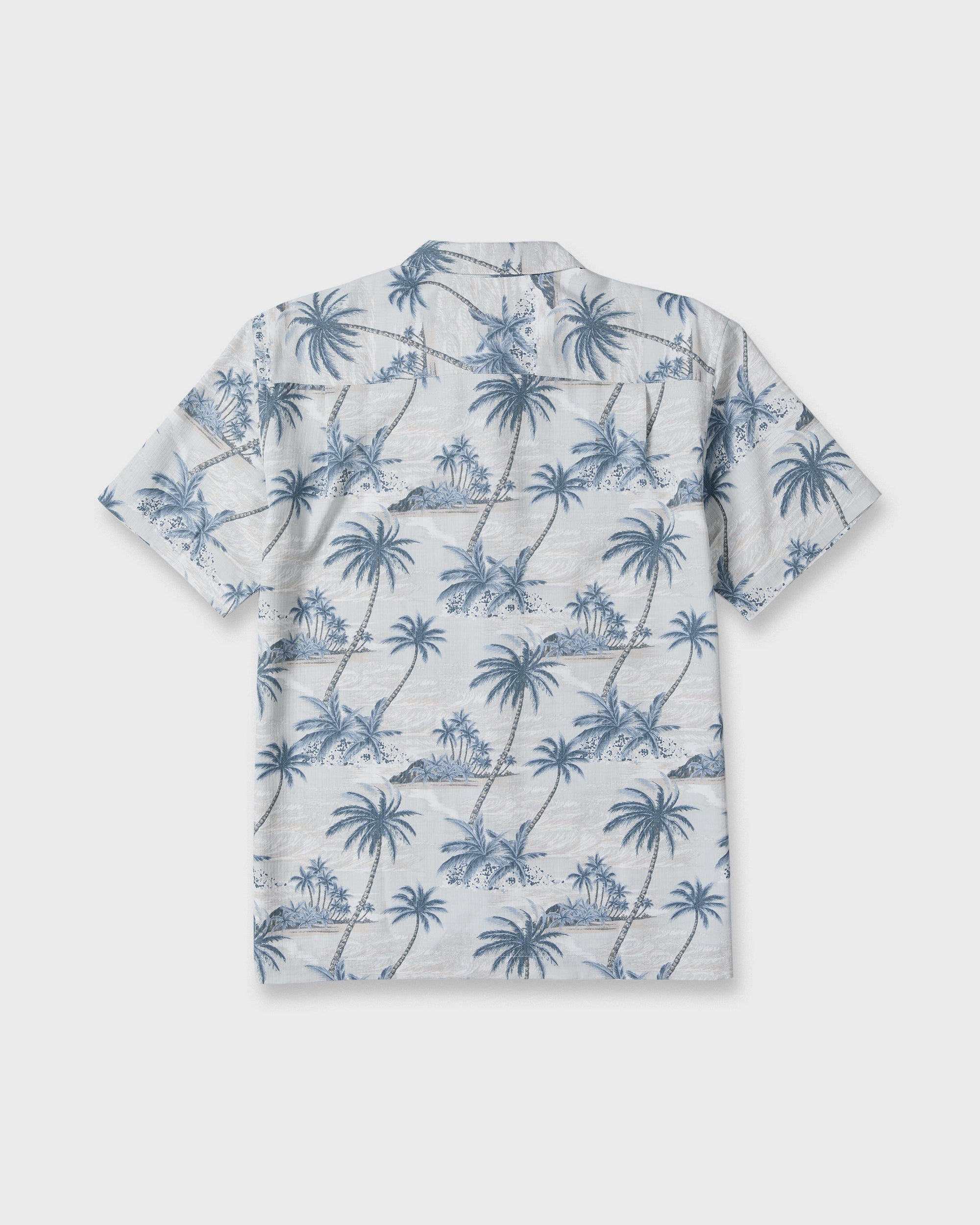 Waterman Island Vues Short Sleeve Woven Shirt - White
