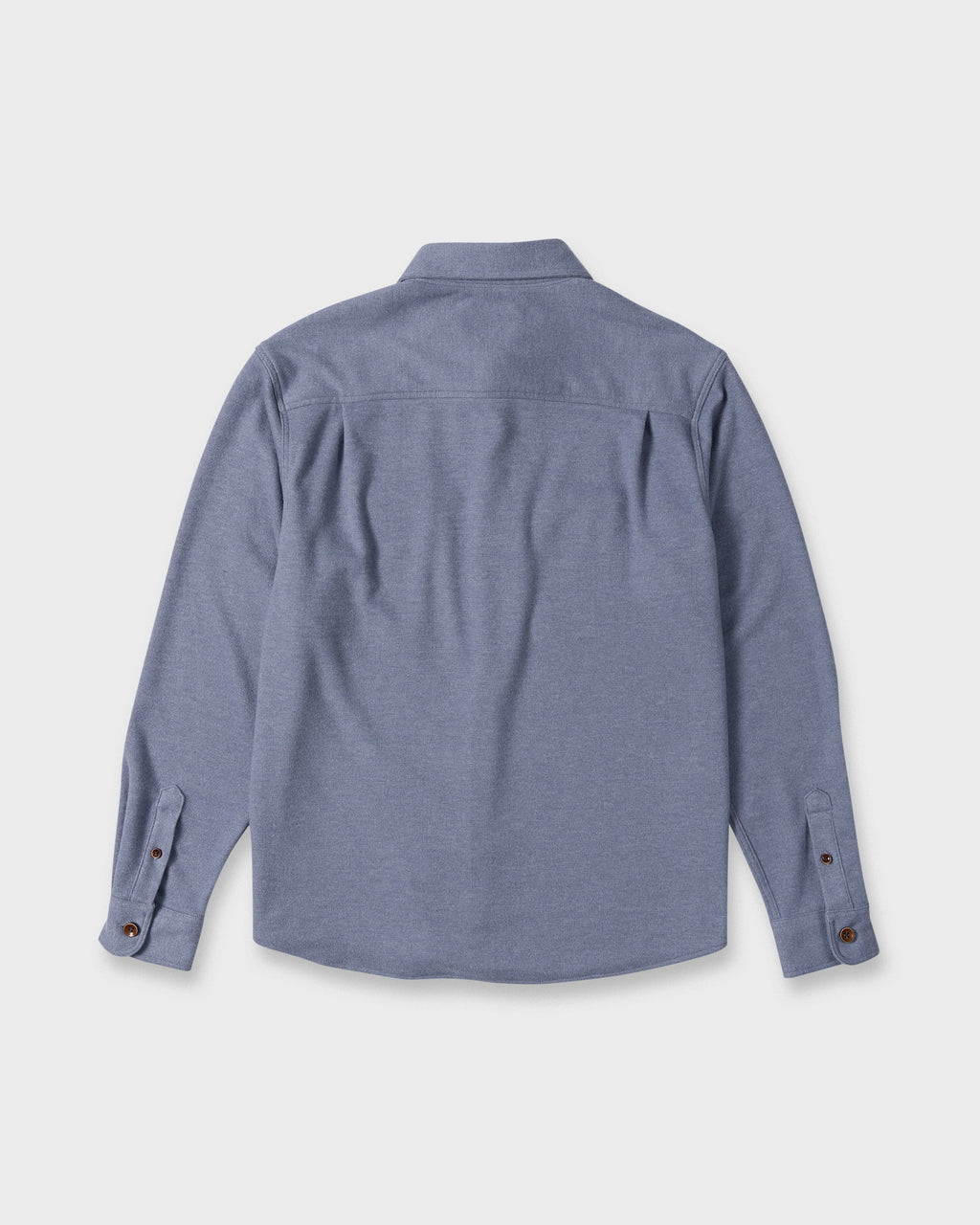 Waterman Harvest Long Sleeve Flannel Shirt - Blue Indigo