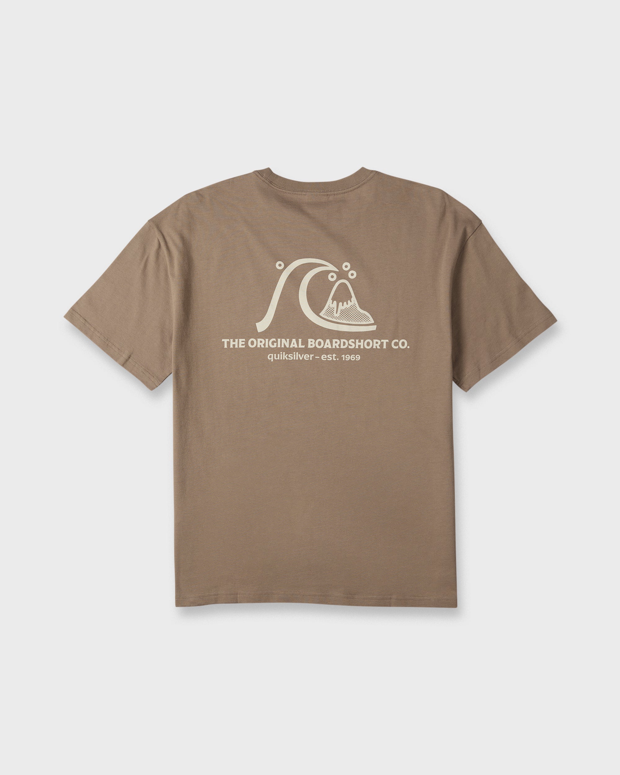OG Surf Company ORG Short Sleeve Cotton T-Shirt - Pine Bark