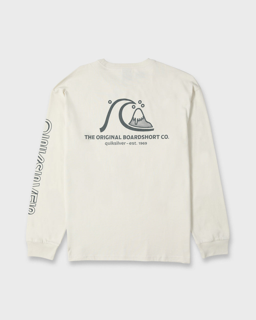 OG Boardshort Co Long Sleeve Knit T-Shirt - Silver Birch