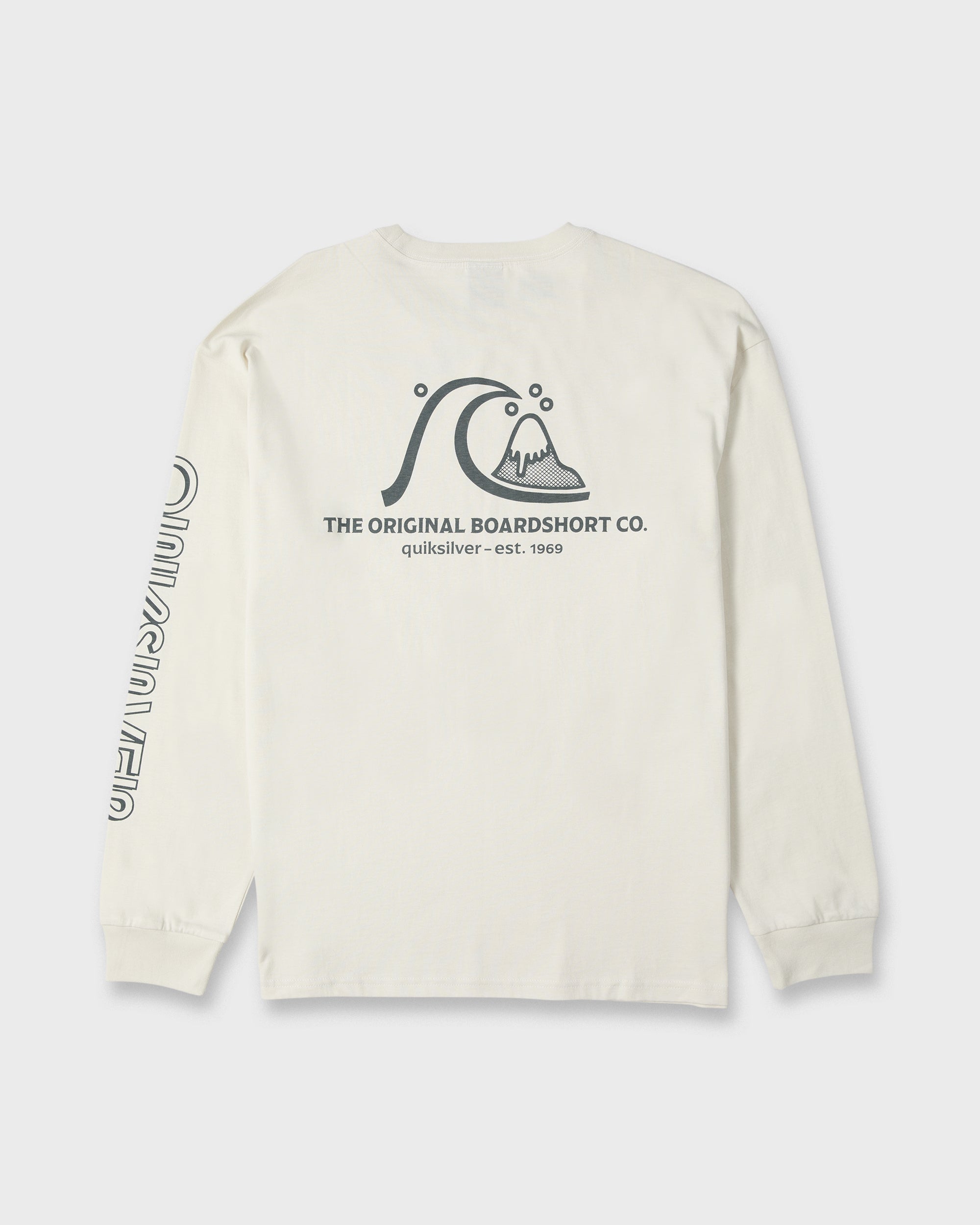 OG Boardshort Co Long Sleeve Knit T-Shirt - Silver Birch