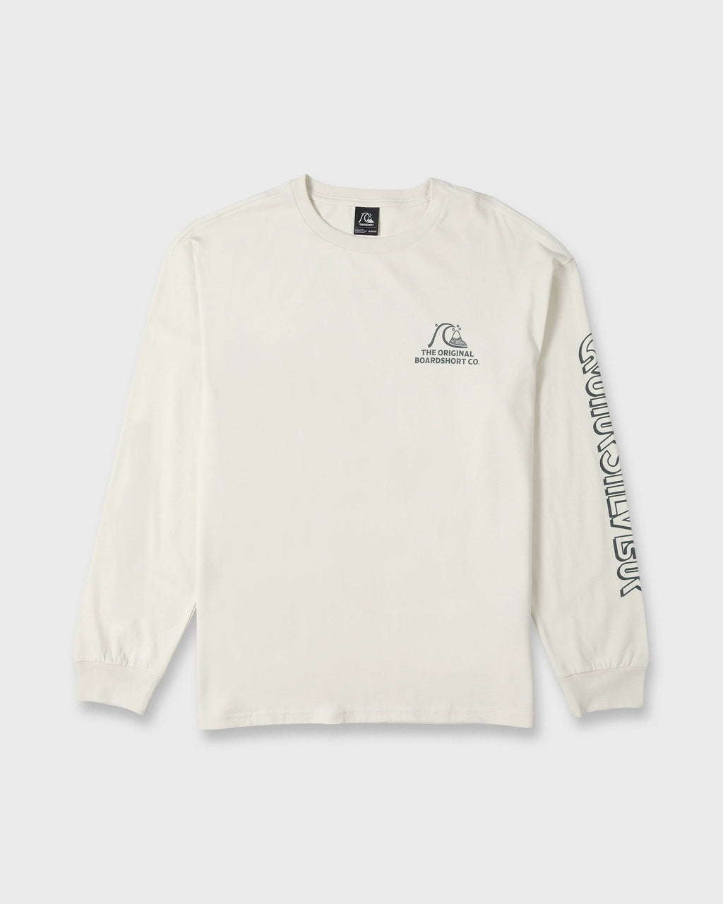 OG Boardshort Co Long Sleeve Knit T-Shirt - Silver Birch