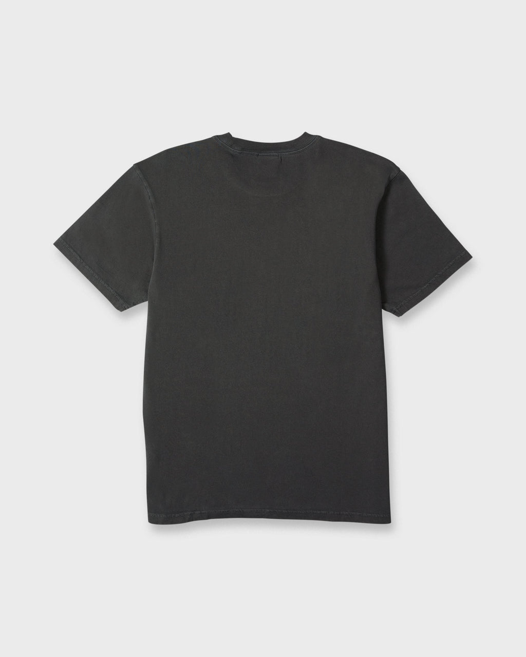 Gorb Band Pigment Dye Short Sleeve Cotton T-Shirt - Phantom