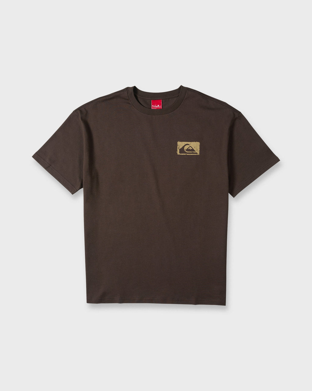 Young Guns Impaired Embellishment Short Sleeve Cotton T-Shirt - Java