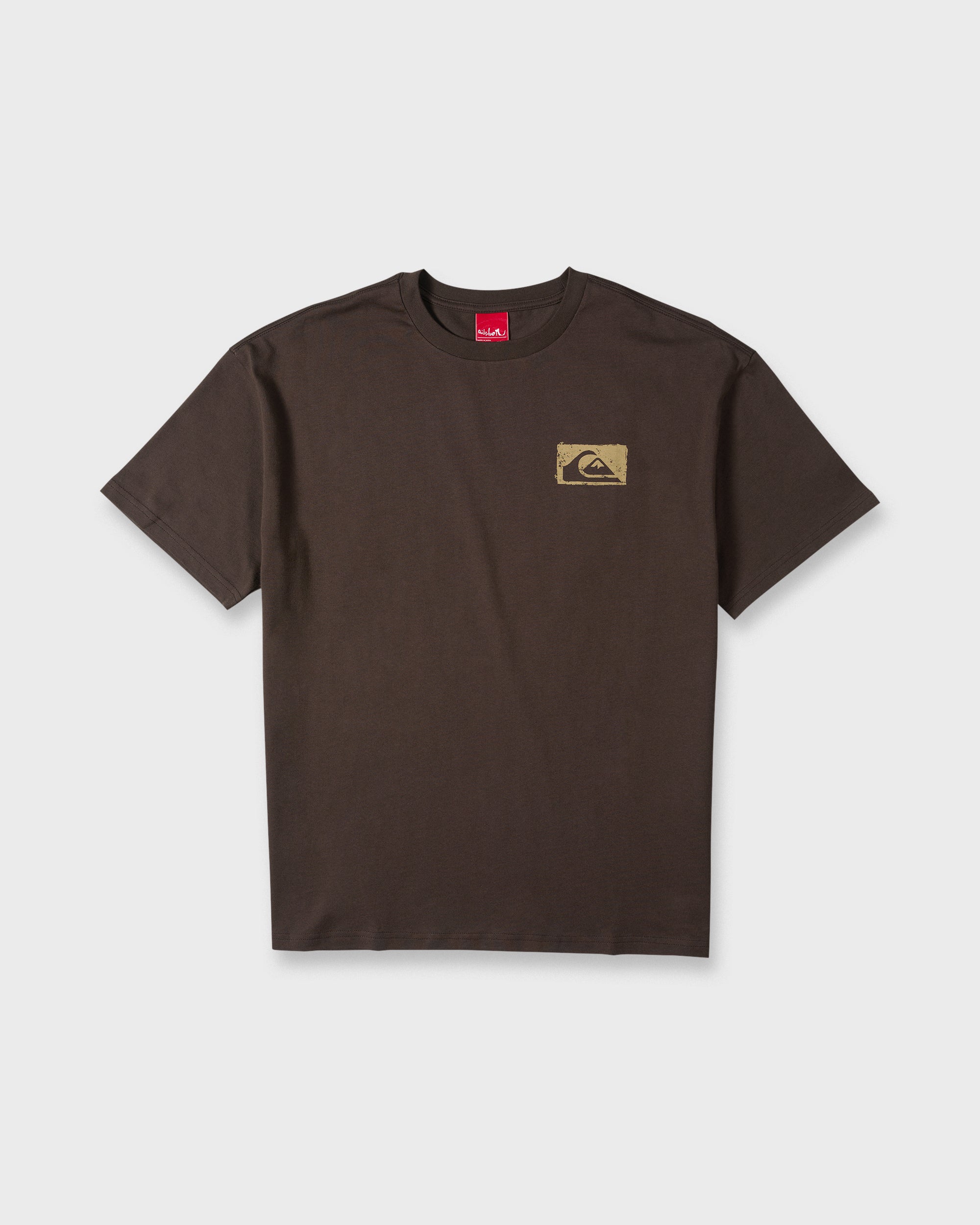 Young Guns Impaired Embellishment Short Sleeve Cotton T-Shirt - Java