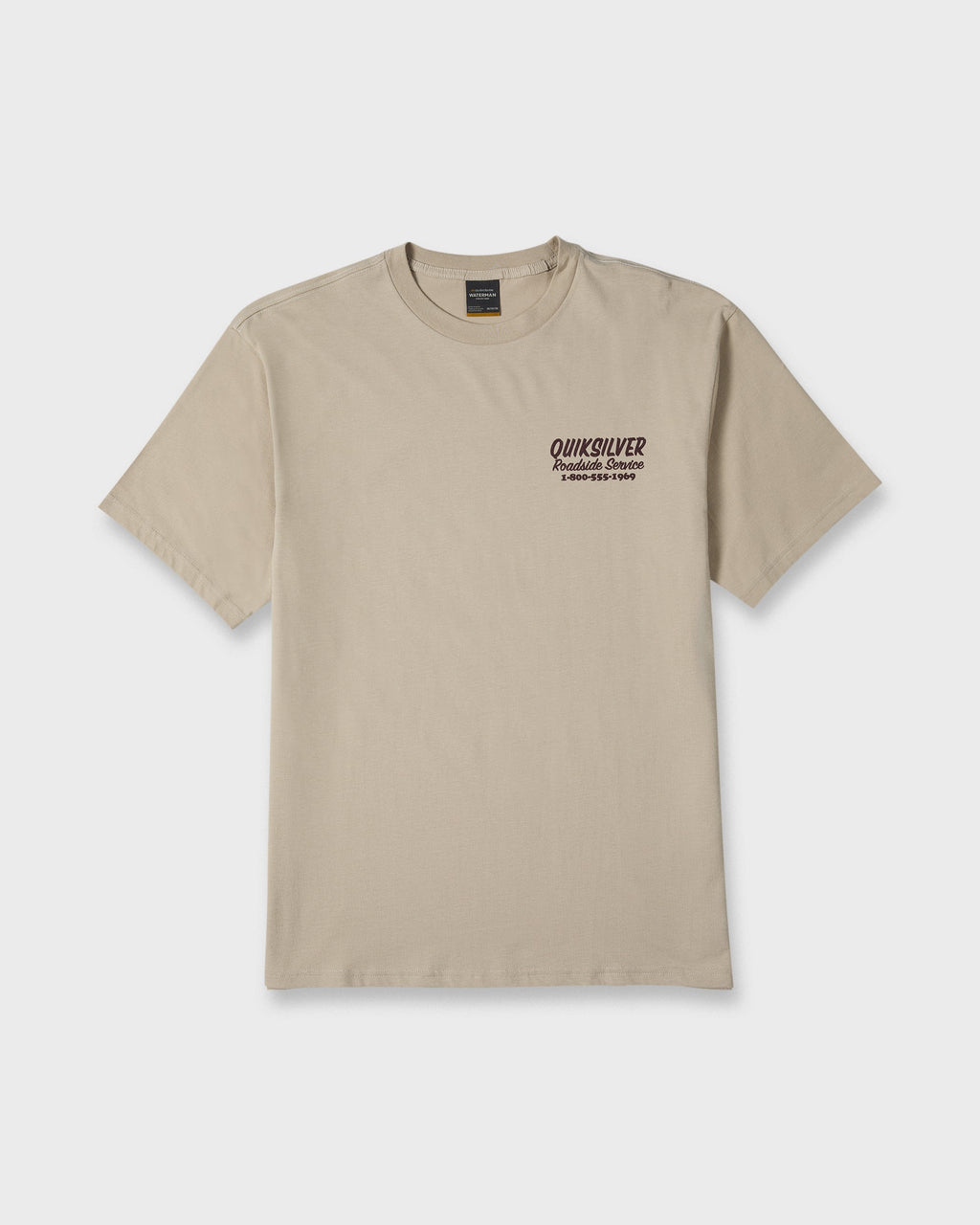 Waterman Roadside Service Classic Short Sleeve Knit T-Shirt - Plaza Taupe
