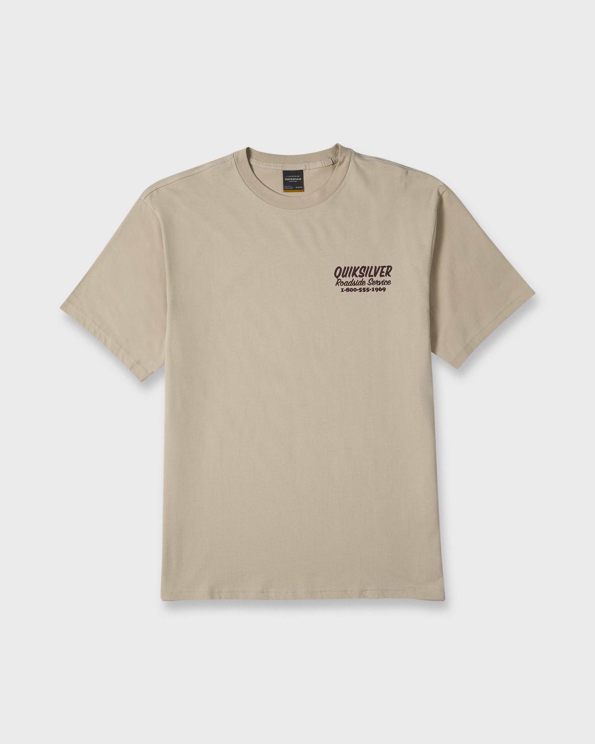 Waterman Roadside Service Classic Short Sleeve Knit T-Shirt - Plaza Taupe
