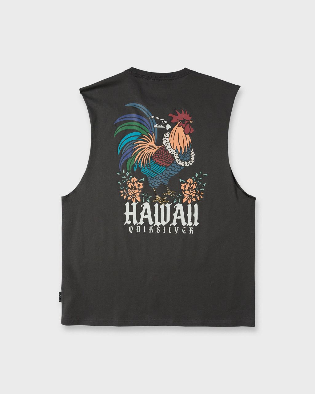 Hawaii Da Rooster Sleeveless Knit T-Shirt - Phantom