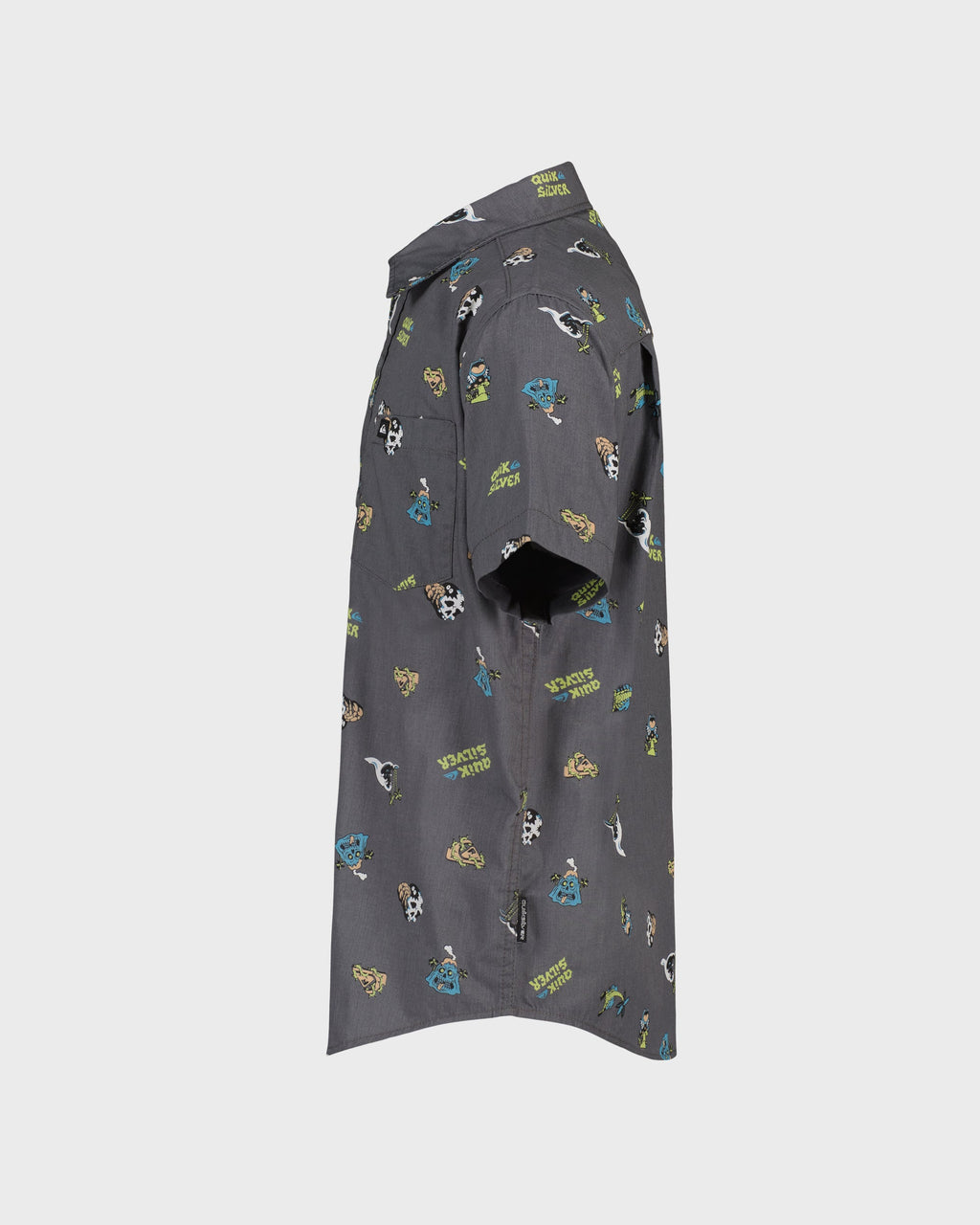 Boys Strange Waves Classic Short Sleeve Woven Shirt