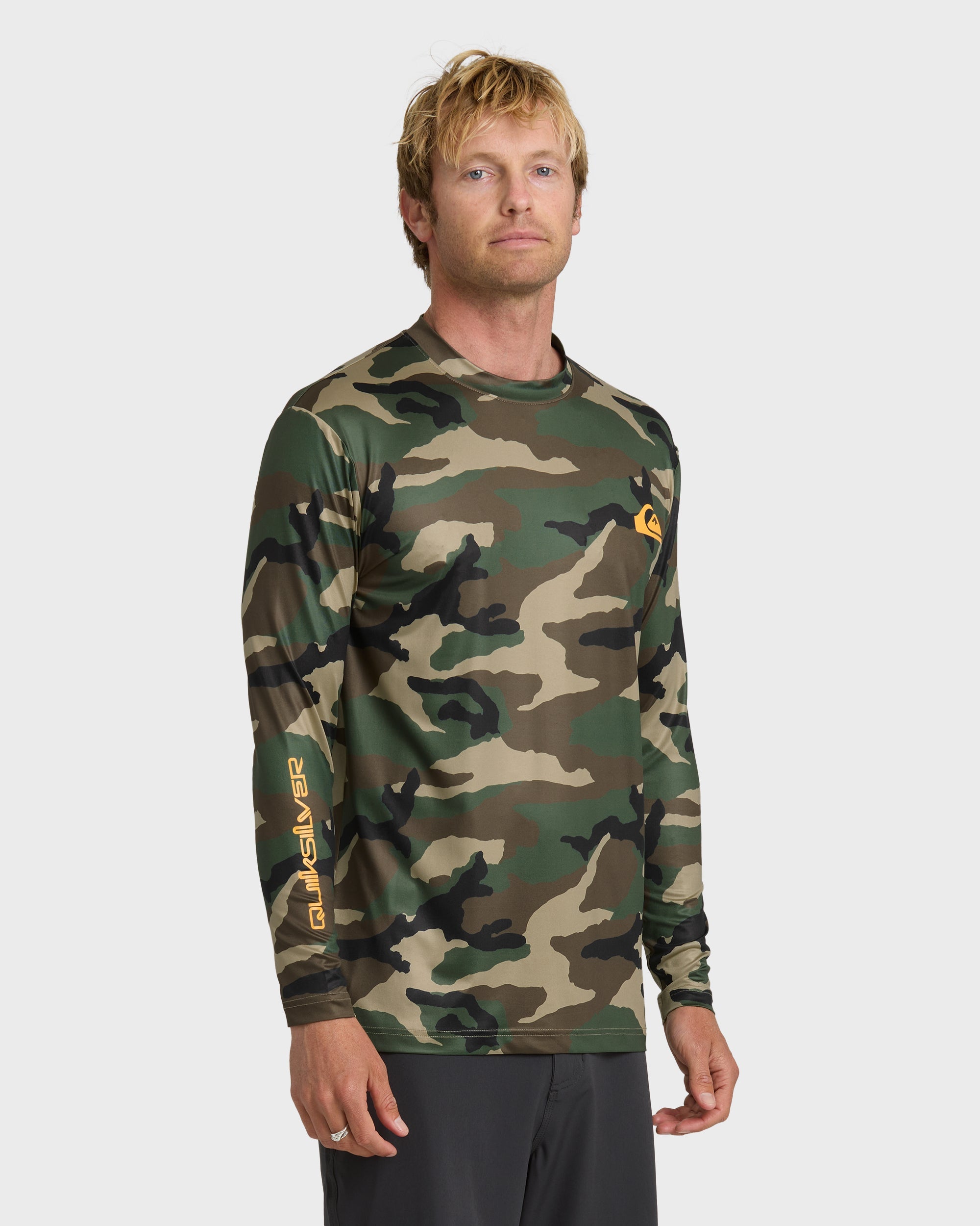 Everyday Long Sleeve Surf Tee - Camo