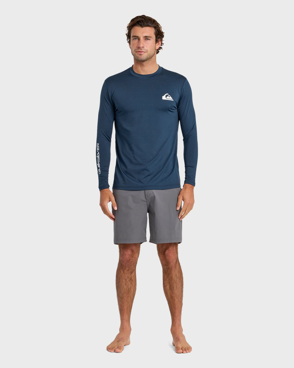 Everyday Long Sleeve Surf Tee - Dark Denim