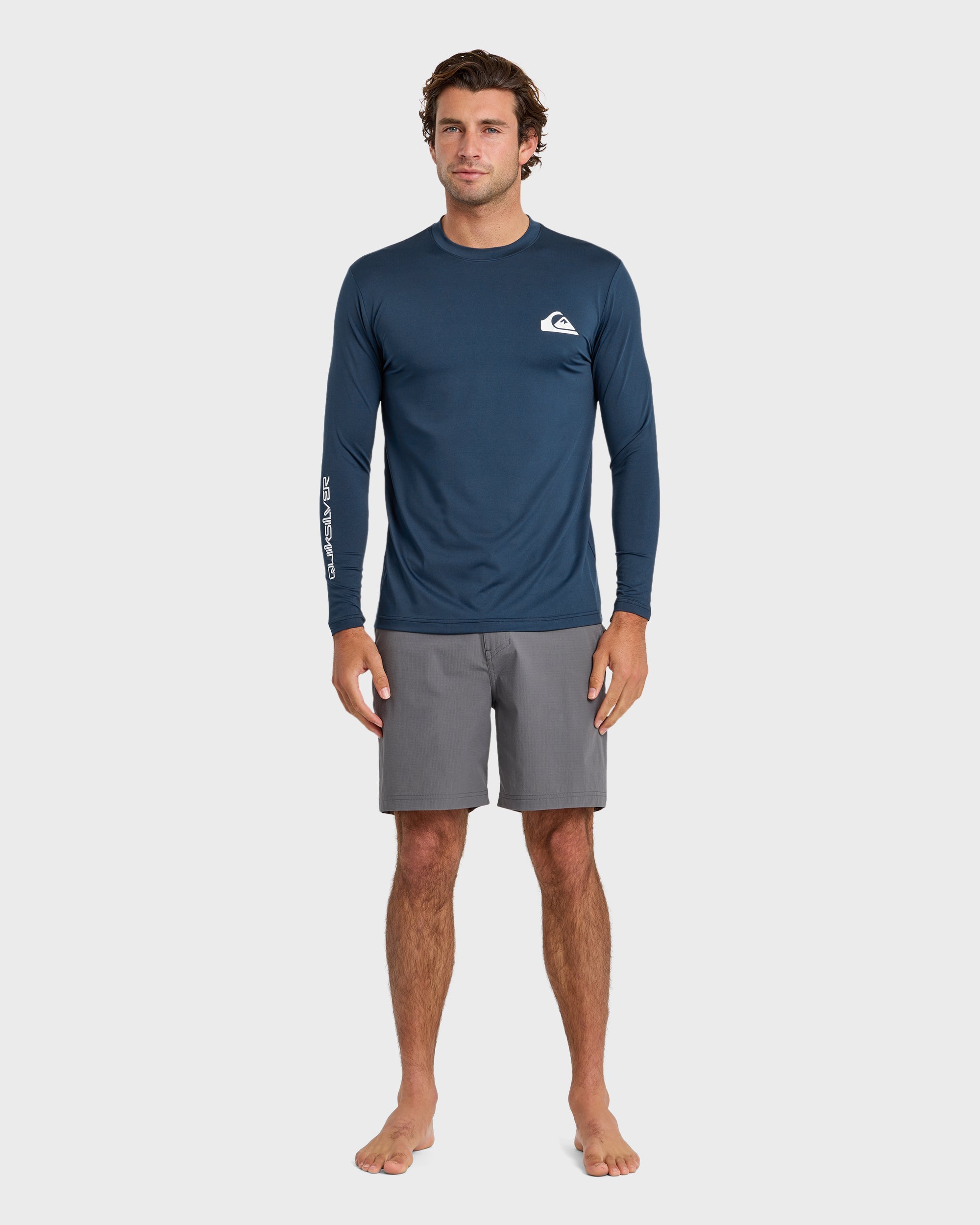 Everyday Long Sleeve Surf Tee - Dark Denim
