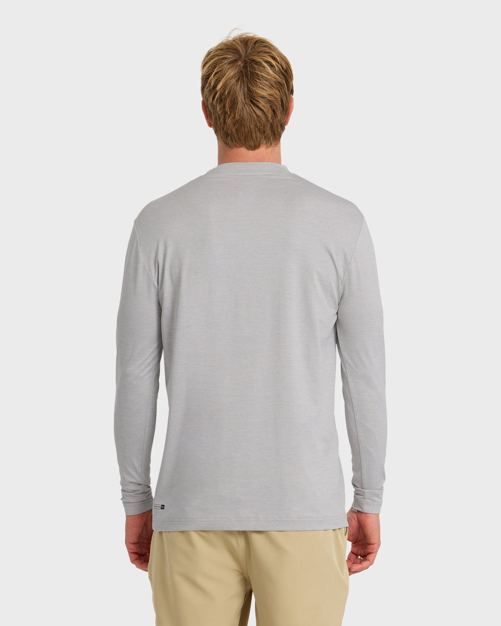 Everyday Long Sleeve Surf Tee - Light Grey Hth