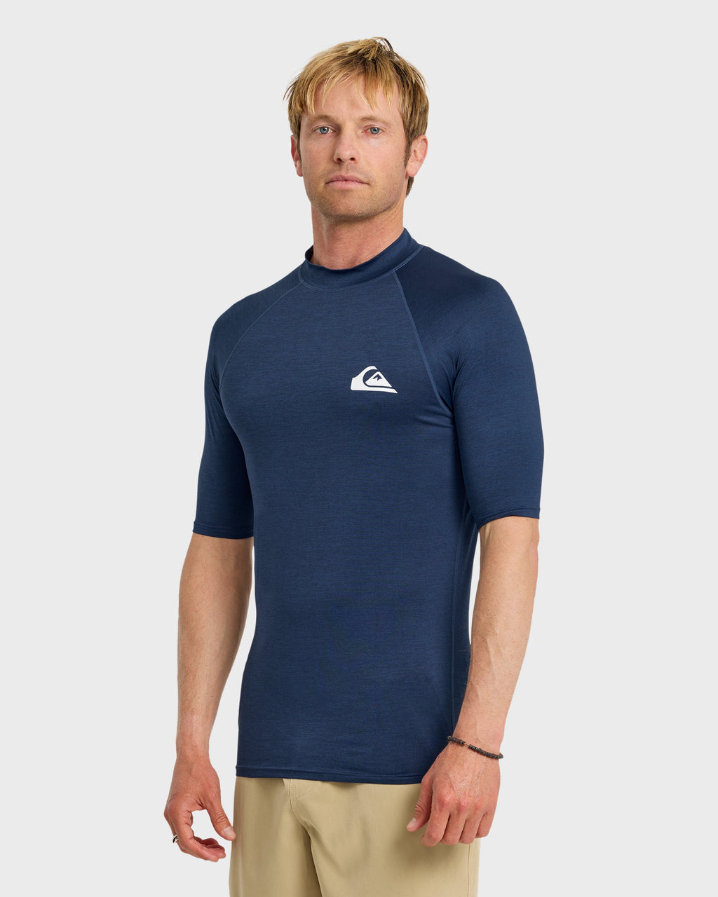 Everyday UPF 50 Short Sleeve Rashguard - Navy Heather