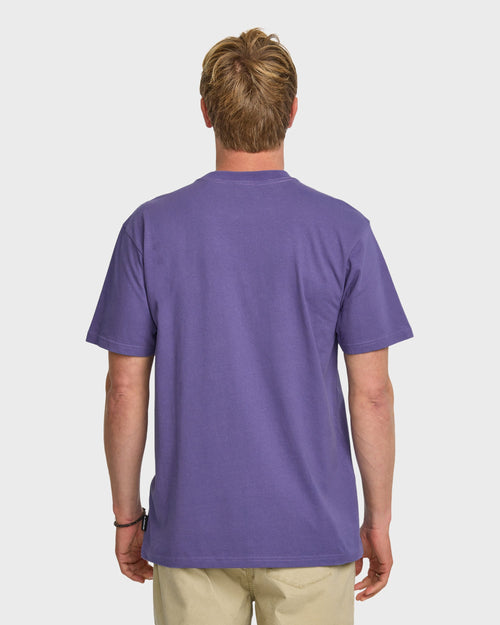 Star Crawler Heavy Weight T-shirt - Monarch Purple