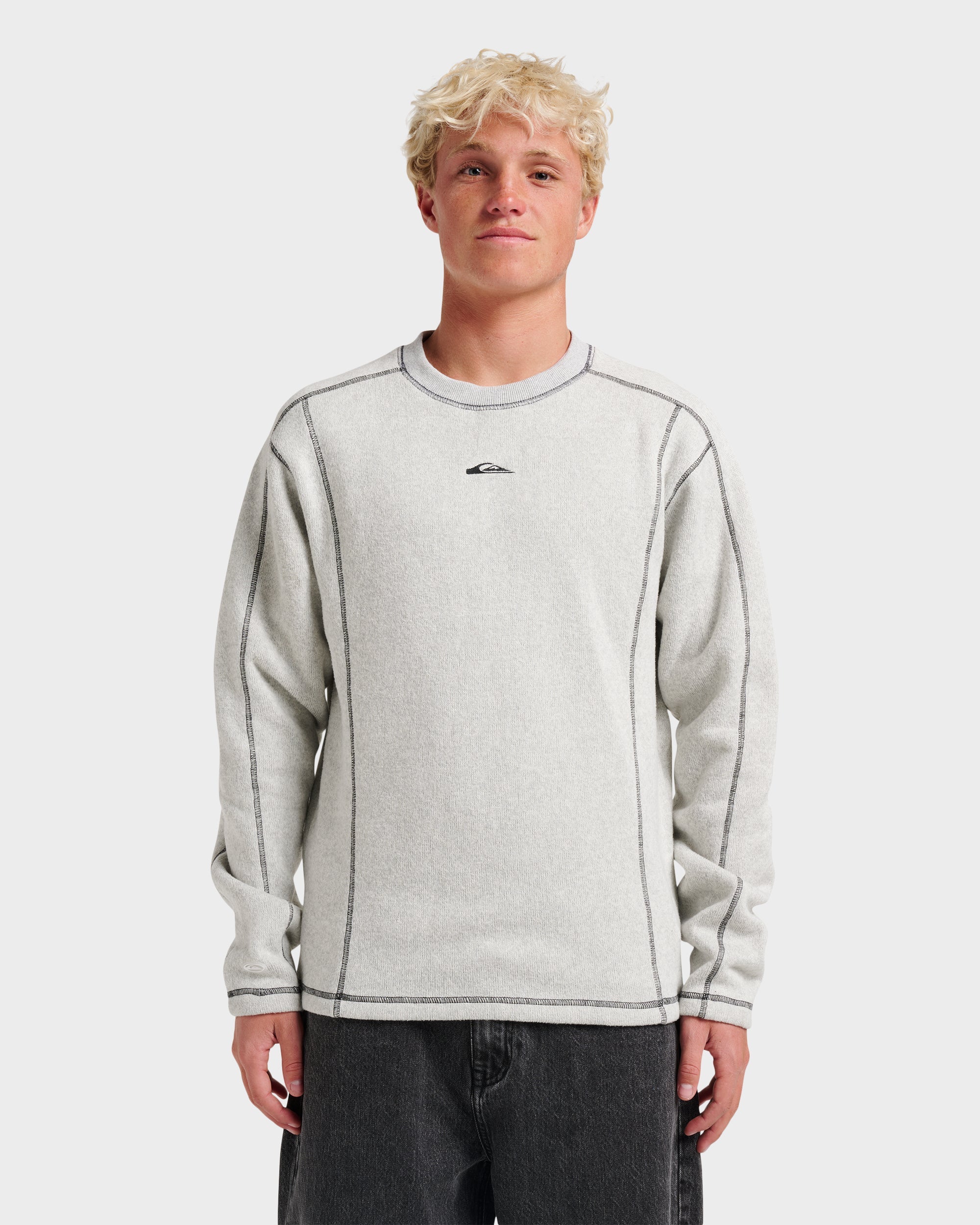 Keller Crewneck Sweatshirt - Light Gray Heather