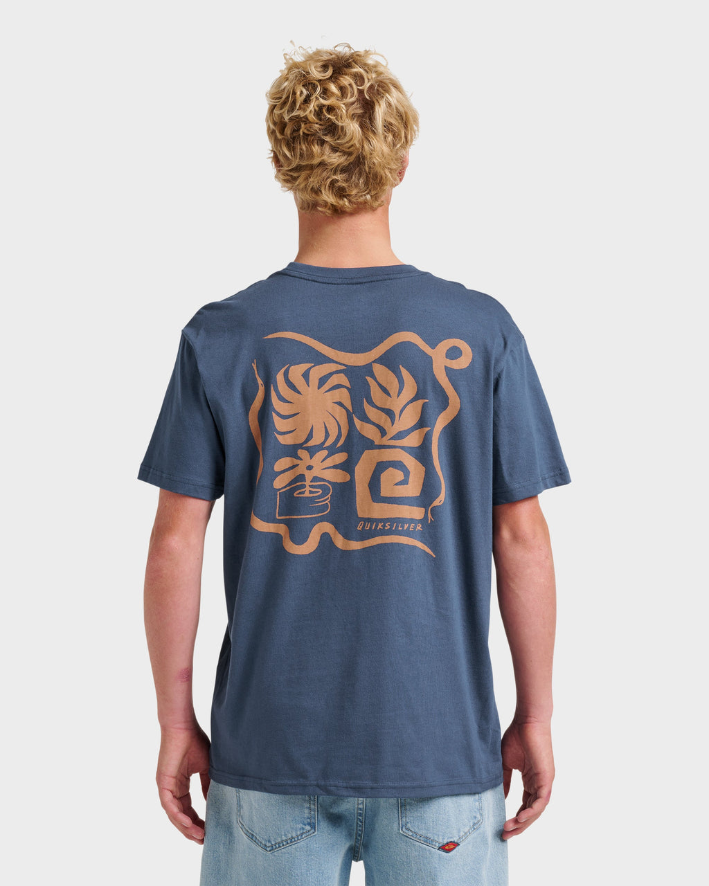 Peaceful Livin Classic T-shirt - Navy