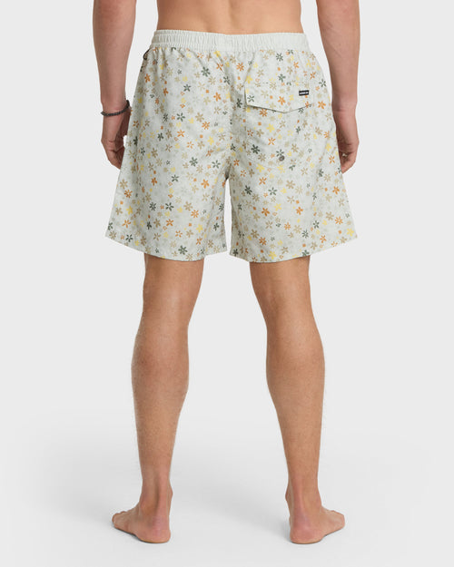 Everyday Ditsy Floral Swim Trunks - Moonstruck