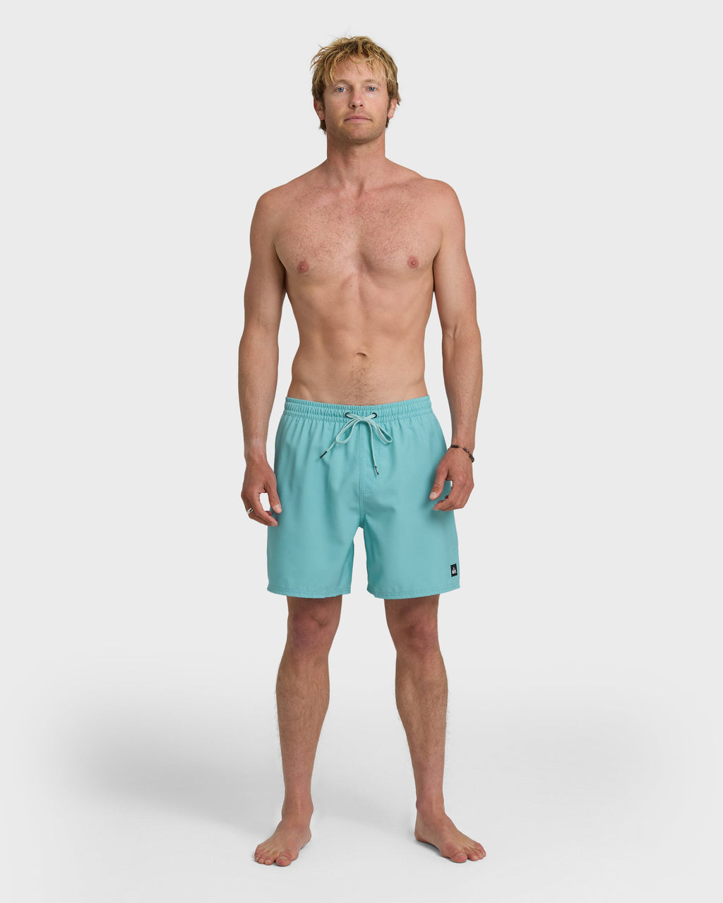 Everyday Solid 17" Swim Trunks - Aqua