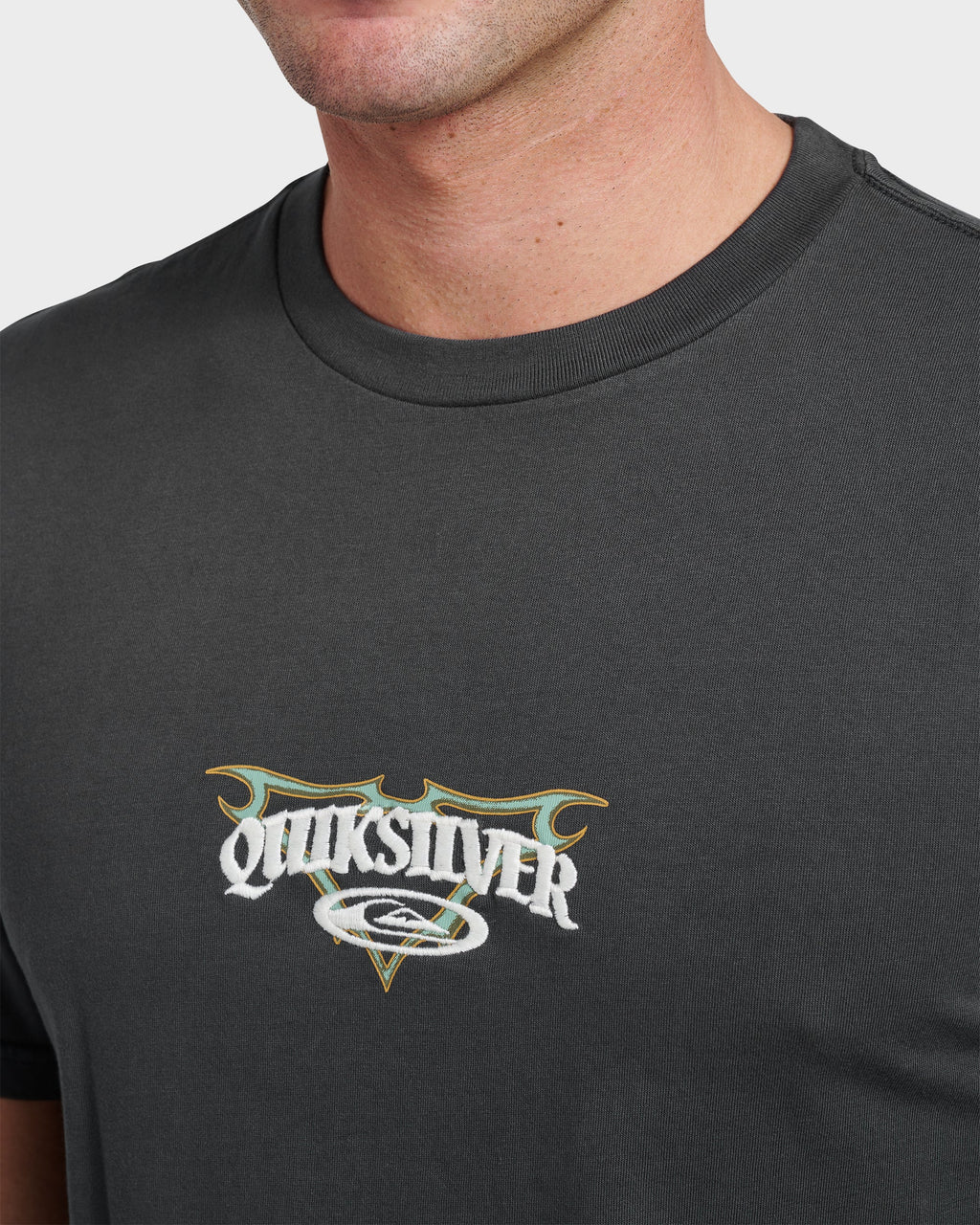 Bat Thornspigment Dye T-Shirt - Phantom