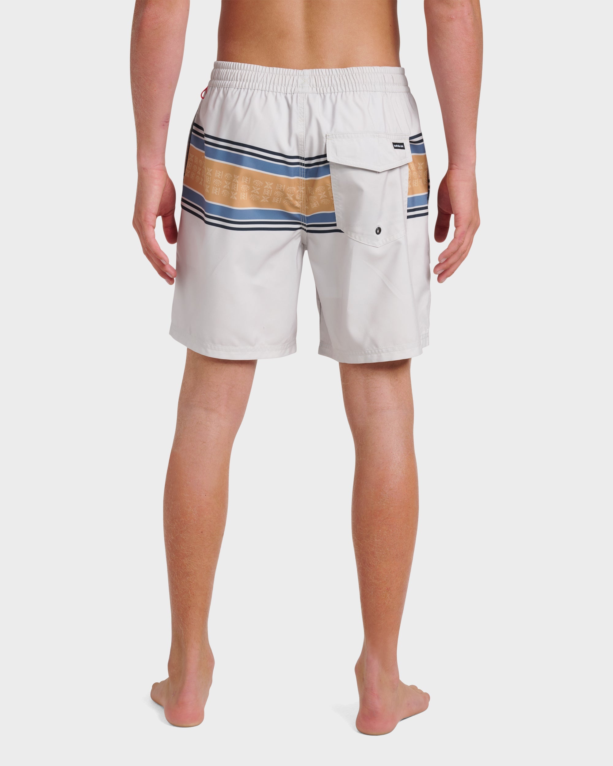 Everyday Super Stripe 17" Swim Trunks - Moonstruck