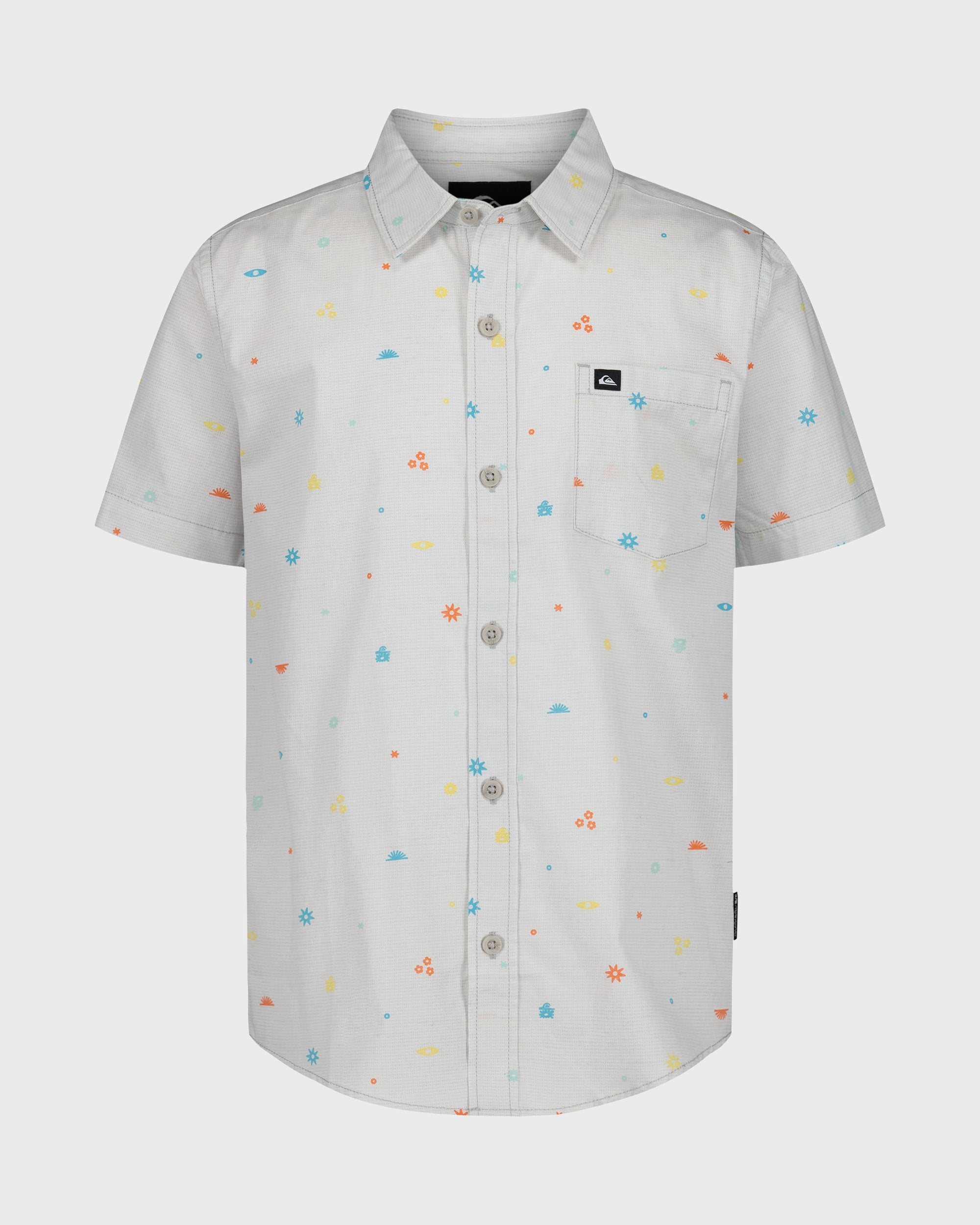 Boys Piled Up Ditsy Classic Short Sleeve